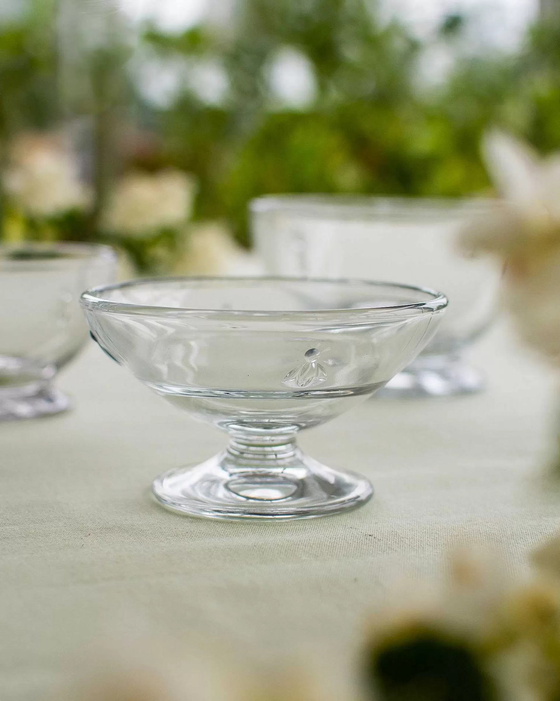 La Rochère Dessertskåler*Abeille Glasskal Pa Fot 20 Cl 6-Pakning