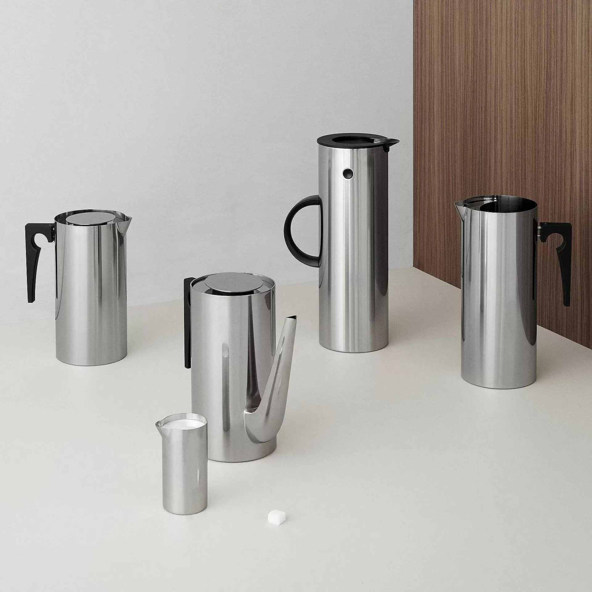 Stelton Aj Cylinda-Line Presskanne Kaffe 1 L