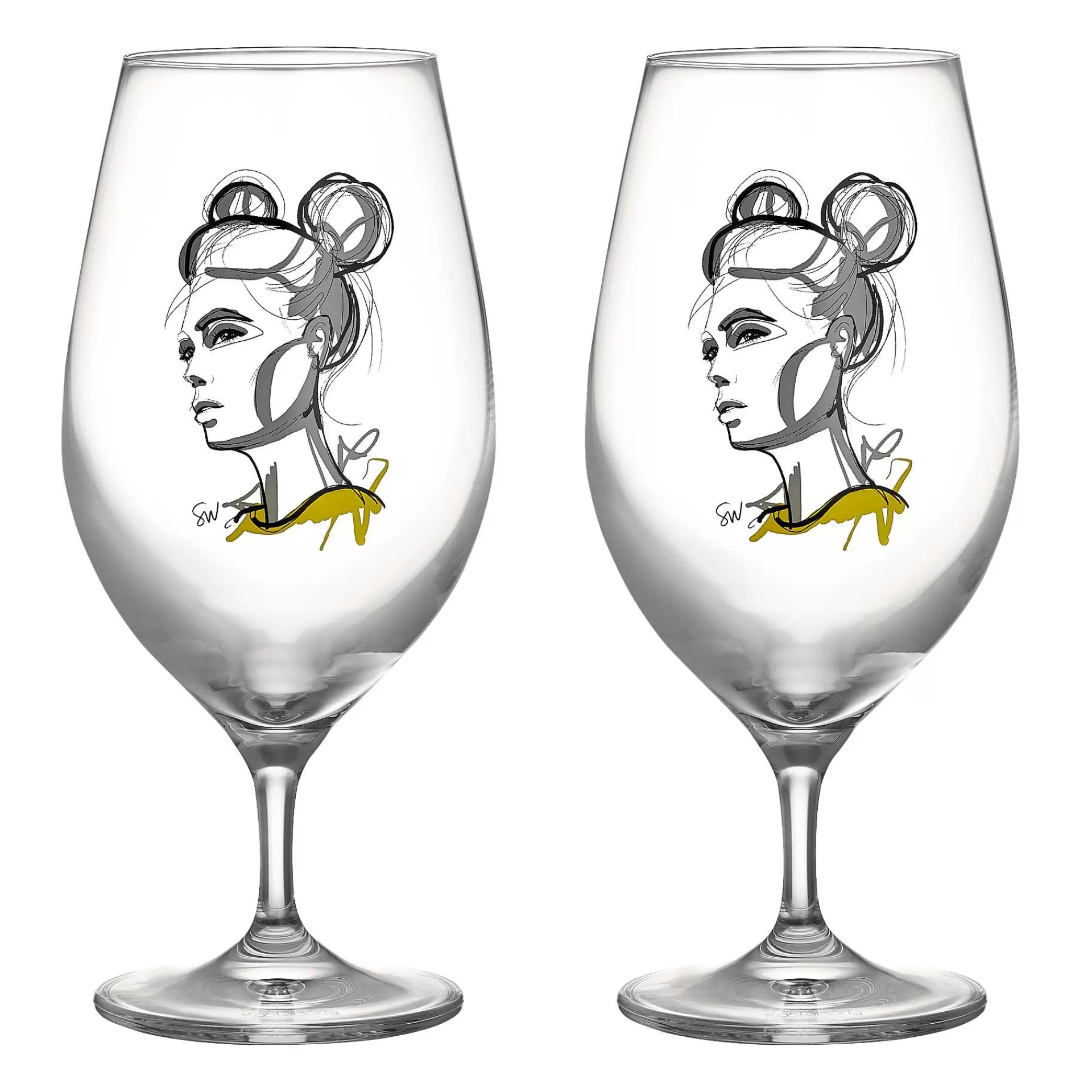 Kosta Boda Ølglass*All About You Ølglass 40 Cl 2-Pakn.