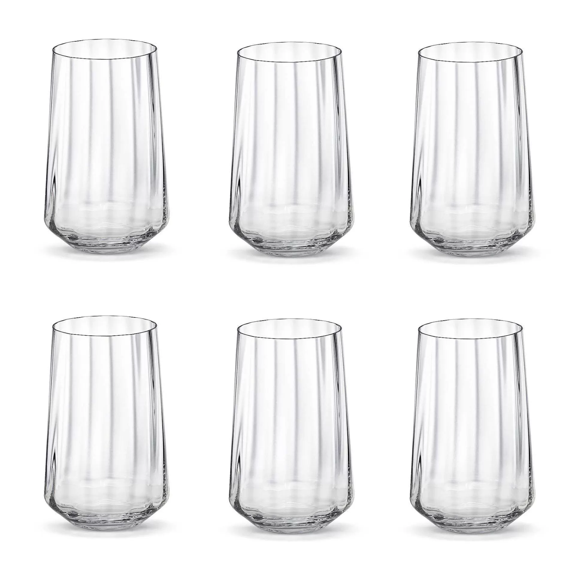 Georg Jensen Vannglass*Bernadotte Drikkeglass Hoyt 38 Cl 6-Stk.