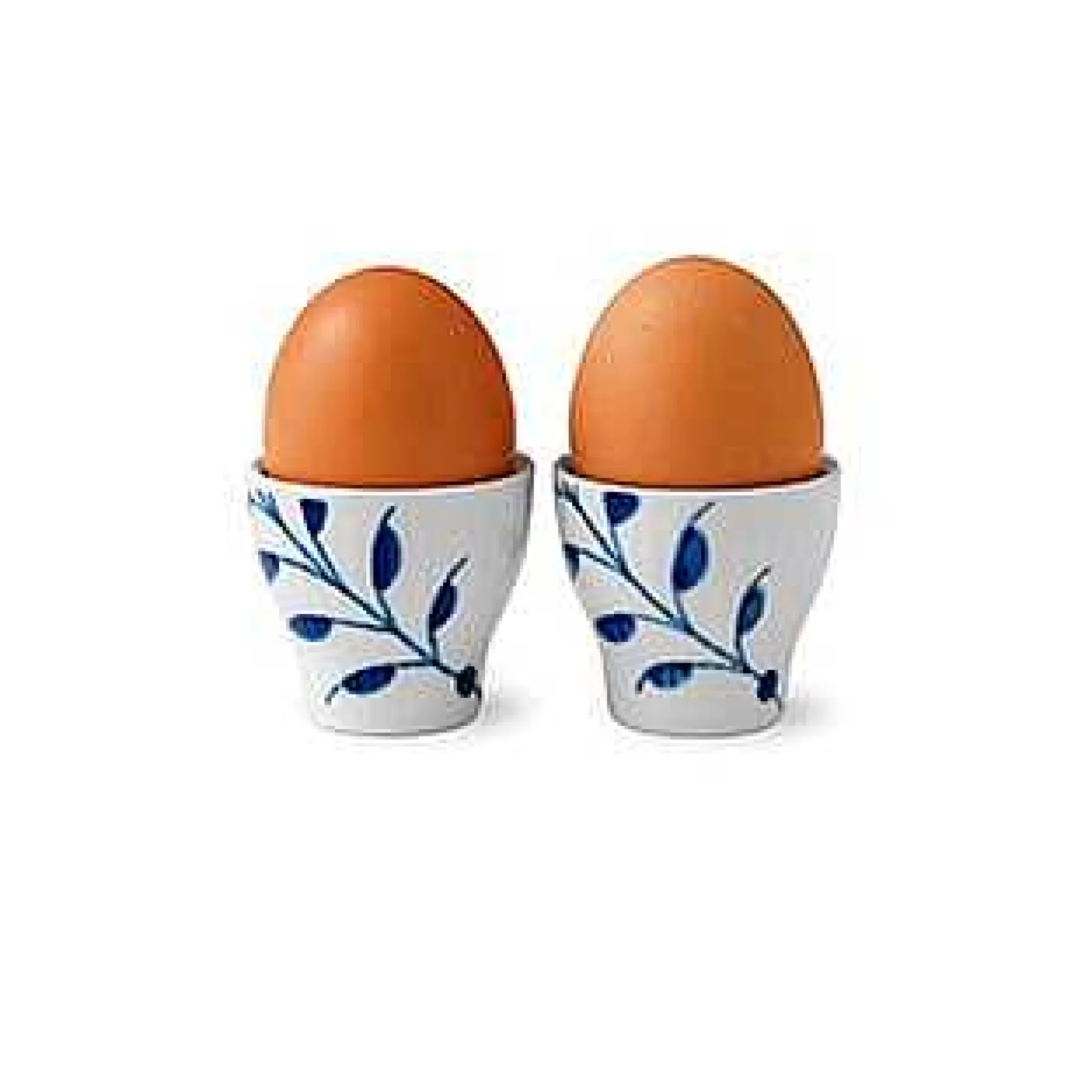 Royal Copenhagen Eggeglass*Blue Fluted Mega Eggeglass 2-Pakn.