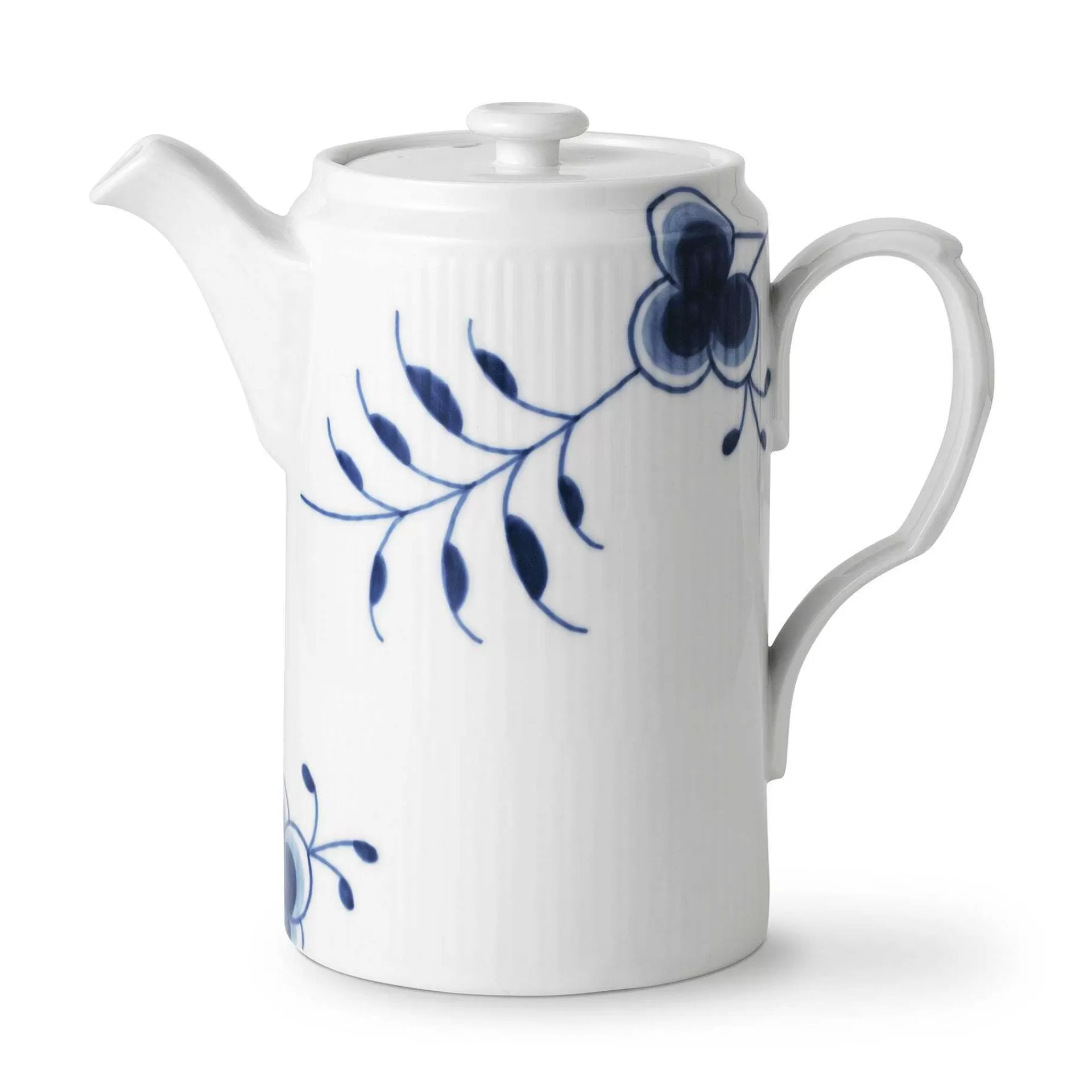 Royal Copenhagen Blue Fluted Mega Kanne Med Lokk