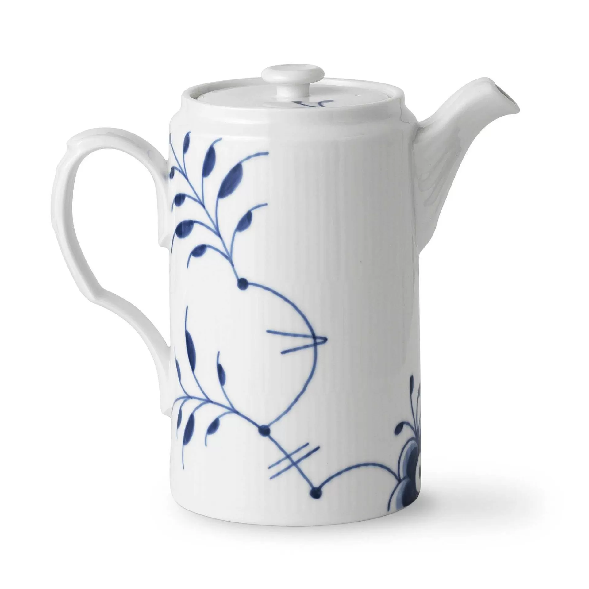 Royal Copenhagen Blue Fluted Mega Kanne Med Lokk