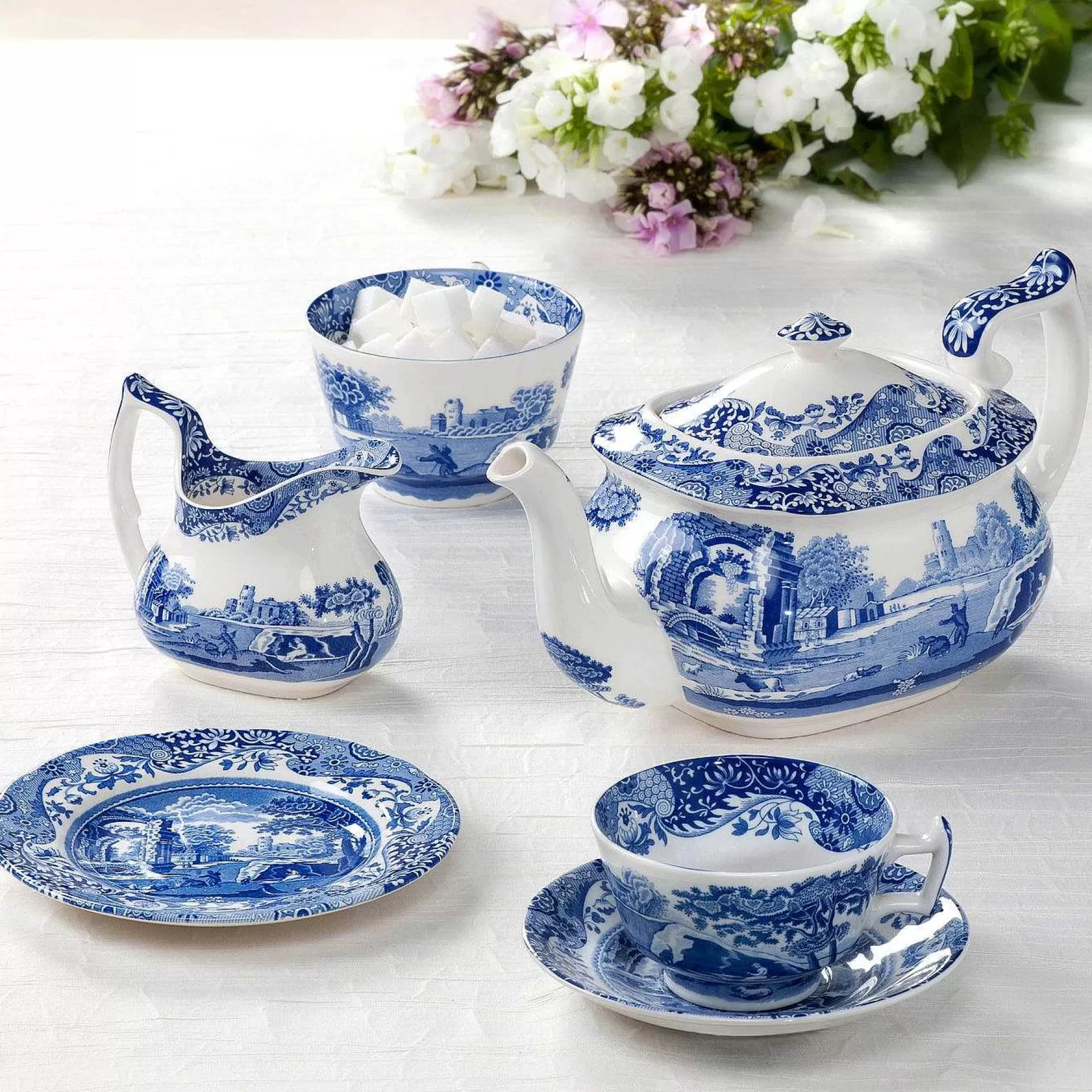 Spode Blue Italian Flotemugge