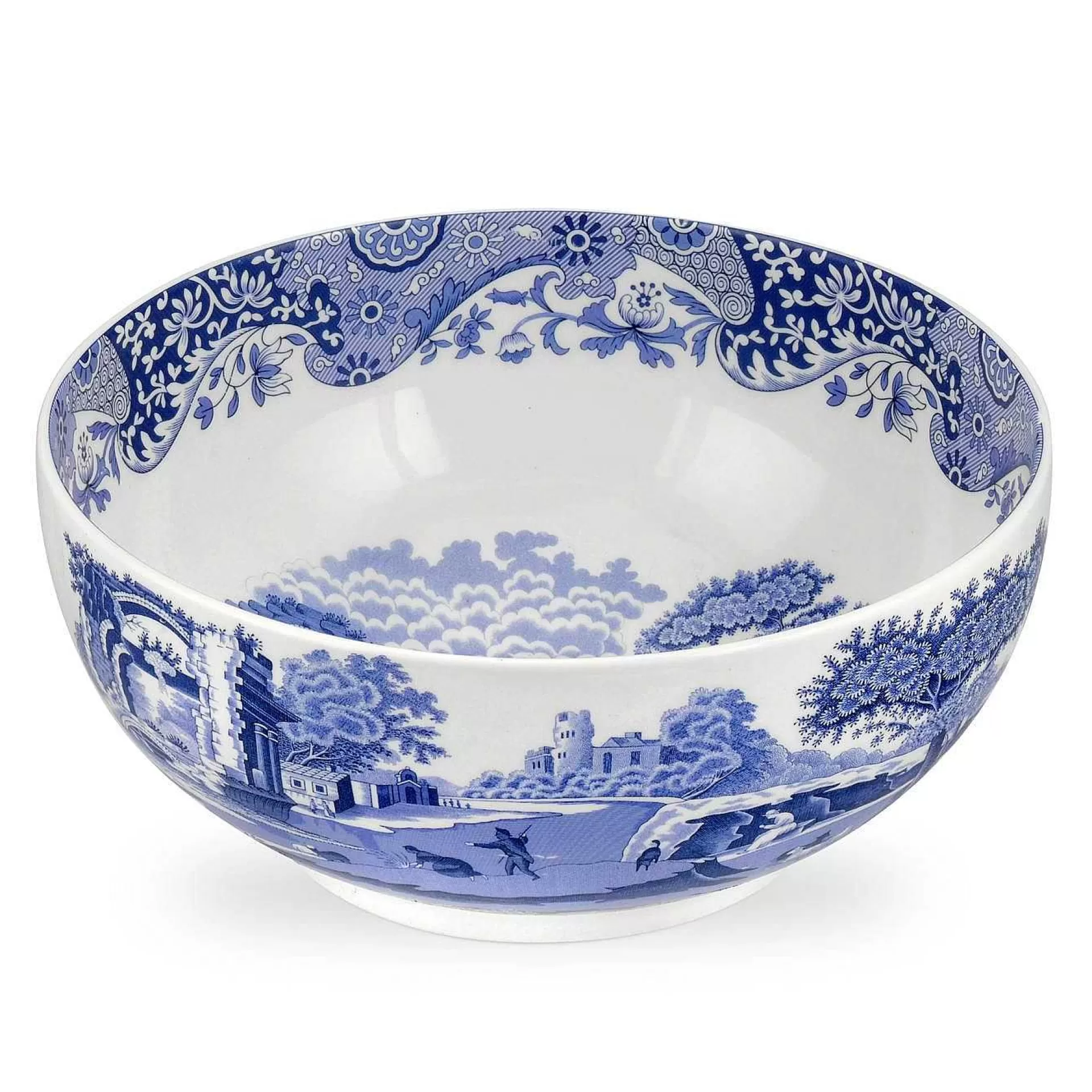 Spode Salatbolle*Blue Italian Skal Rund