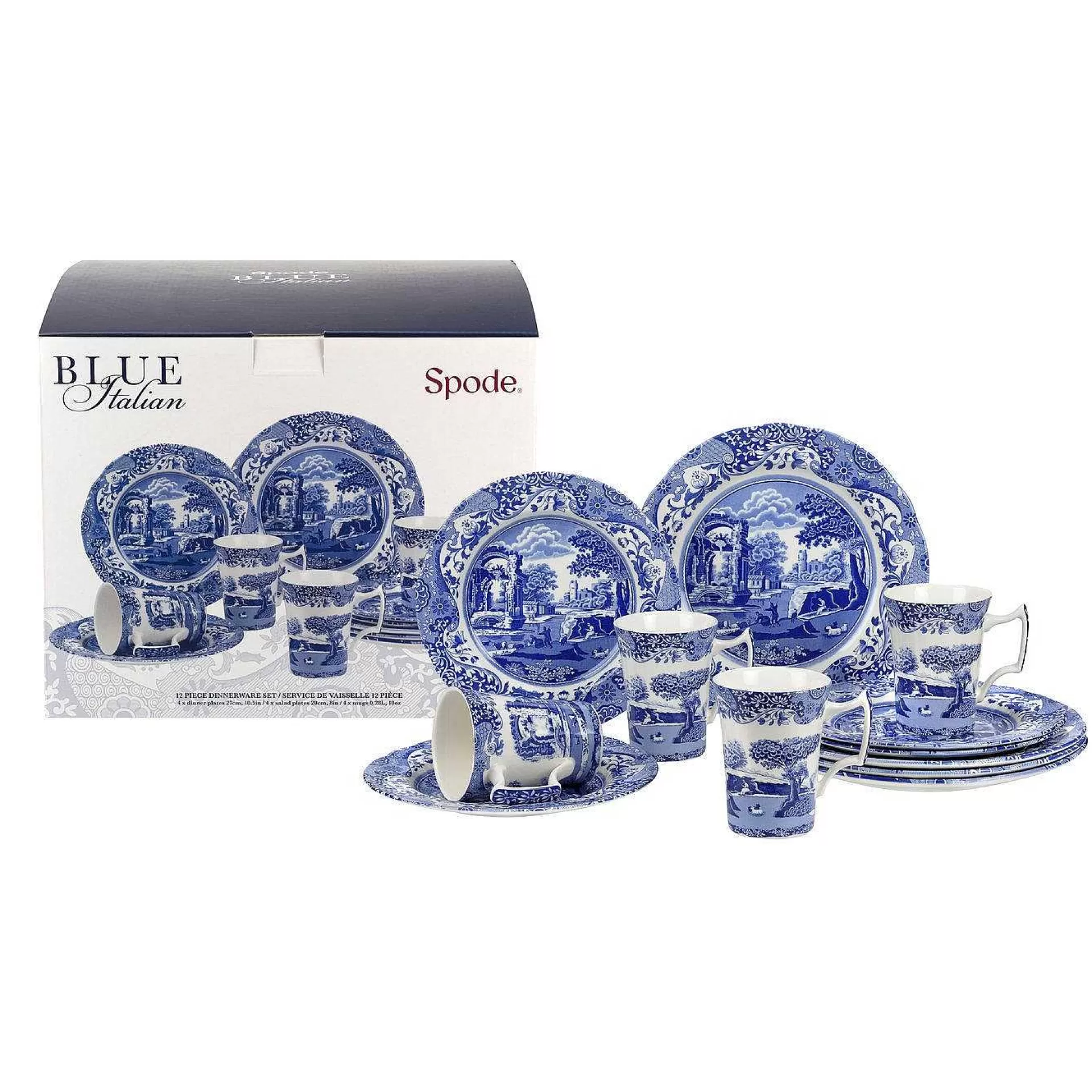 Spode Servise & Startsett*Blue Italian Startsett