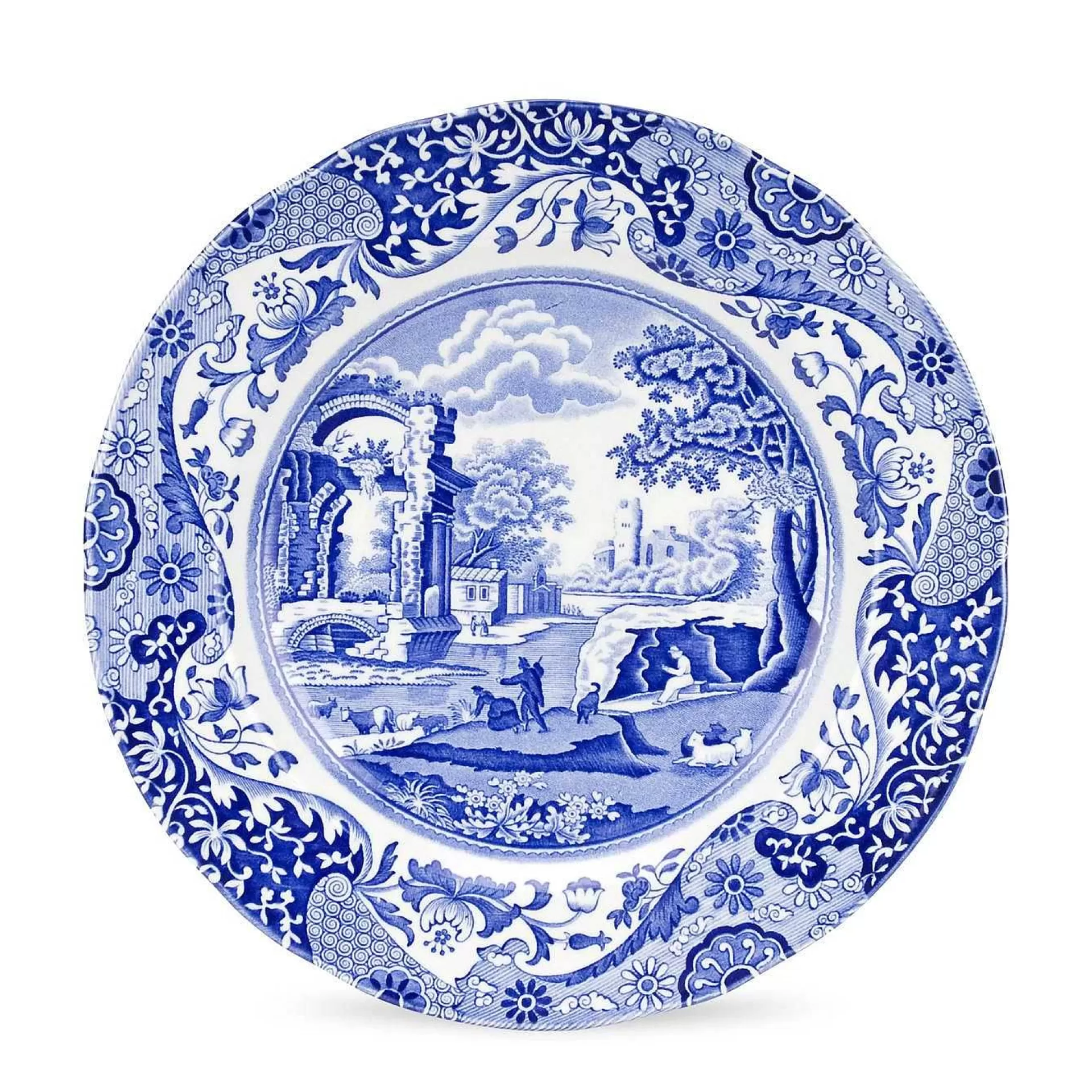 Spode Middagstallerkener*Blue Italian Tallerken