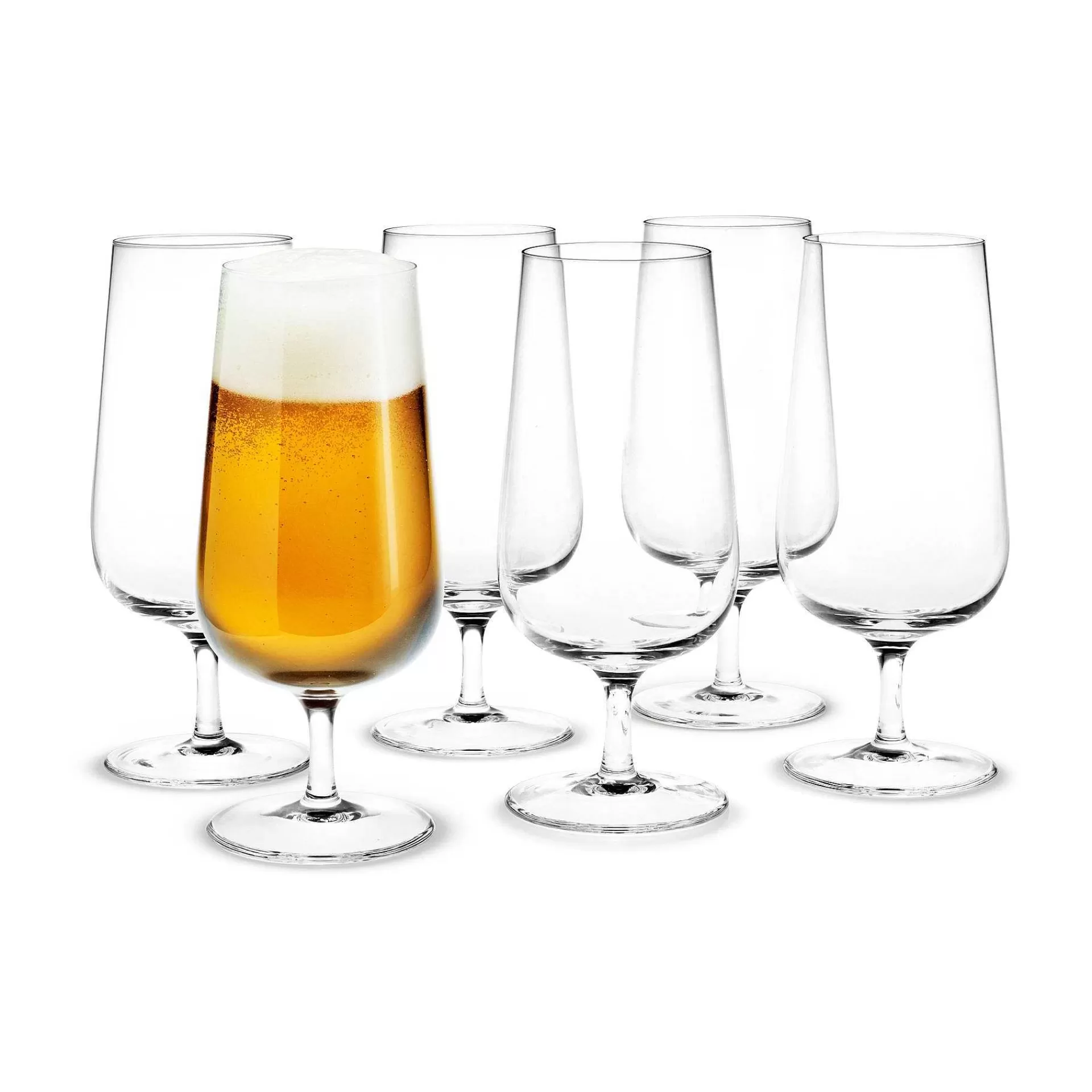 Holmegaard Ølglass*Bouquet Ølglass 6-Pakk 53 Cl