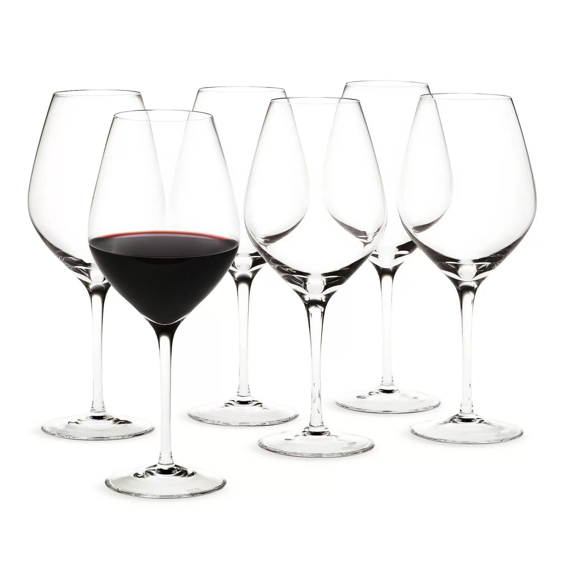 Holmegaard Vinglass*Cabernet Rodvinsglass 52 Cl 6-Pakning