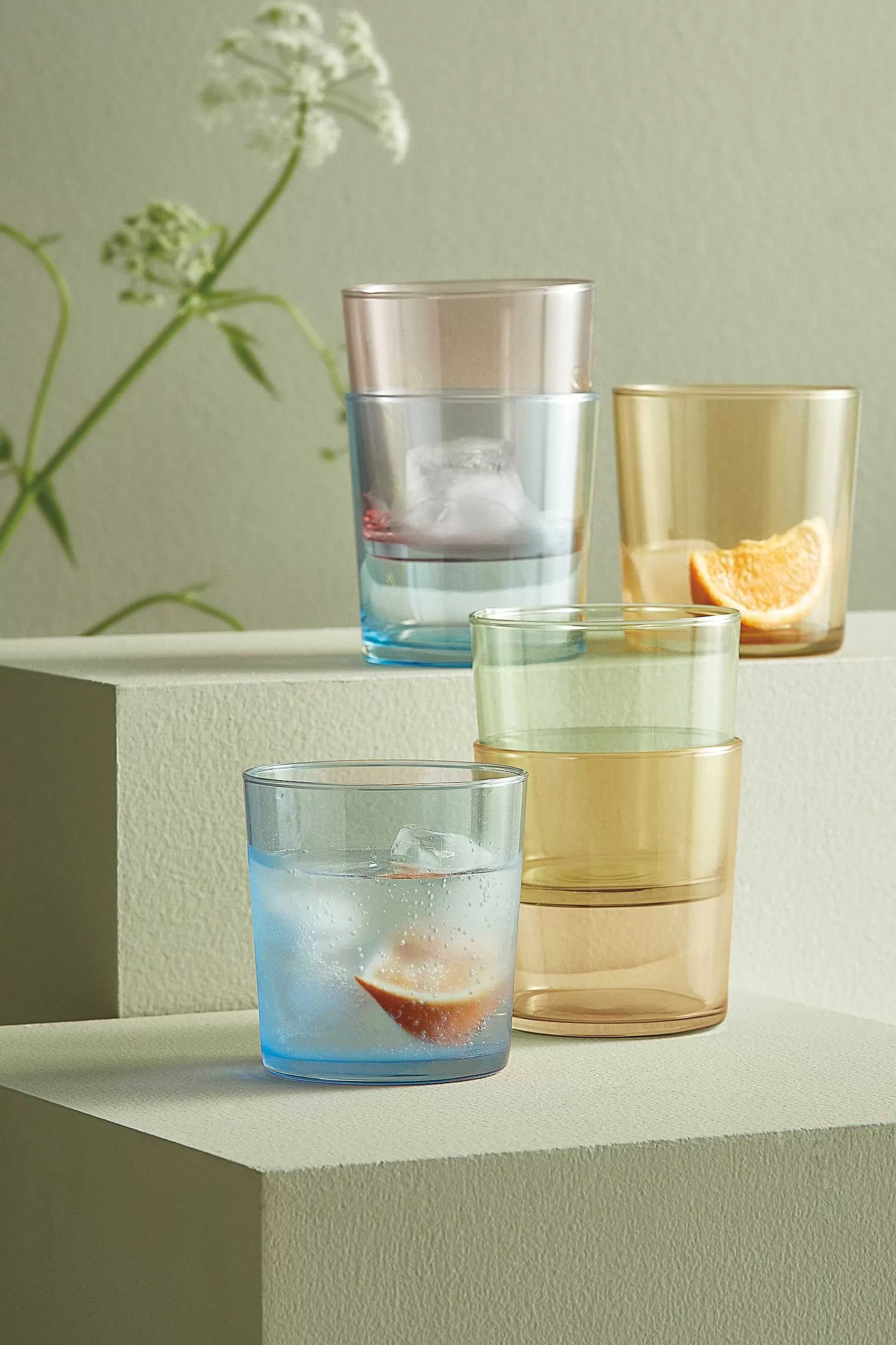 Aida Vannglass*Cafe Drikkeglass Multi