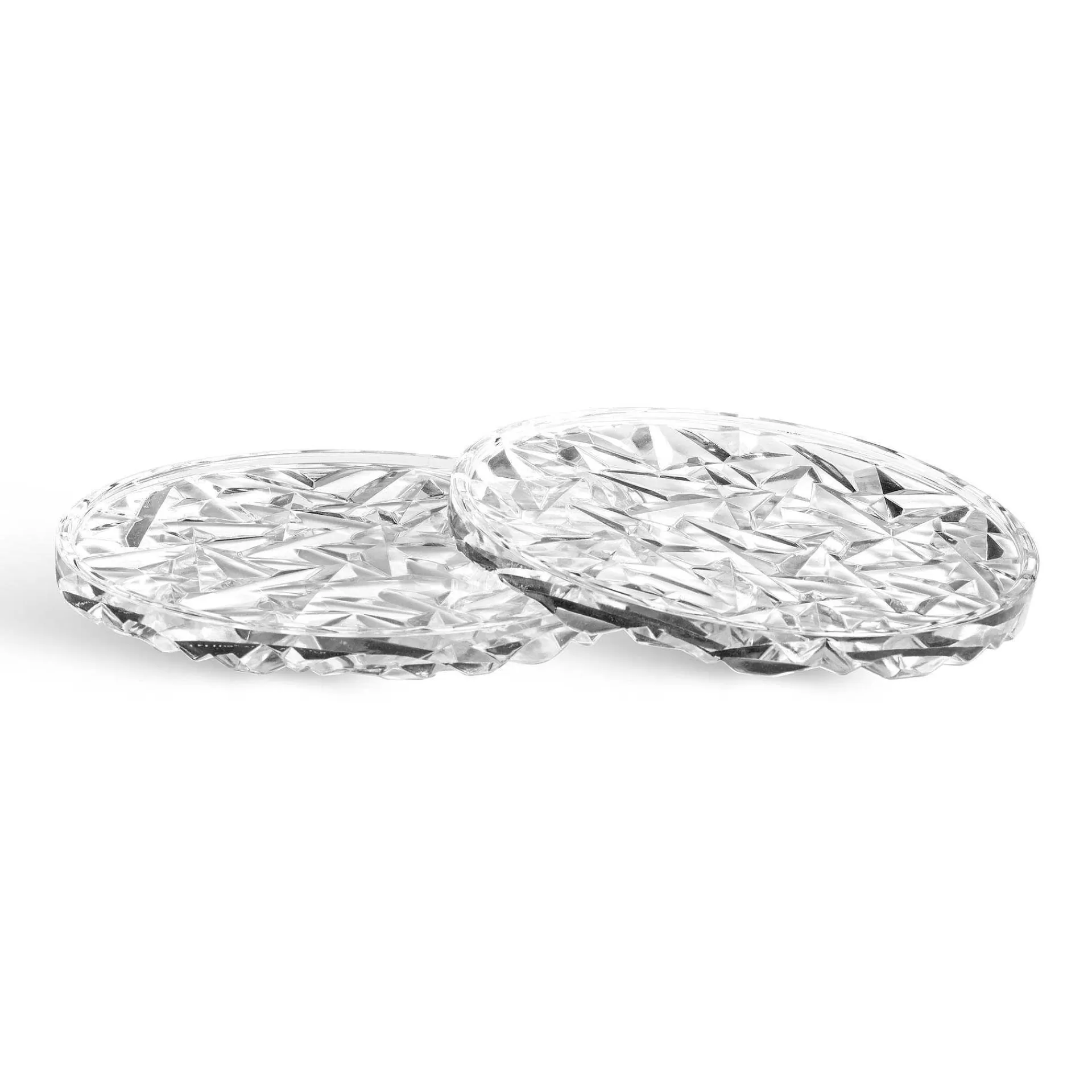 Orrefors Carat Glassunderlag O 10 Cm 2-Pakning