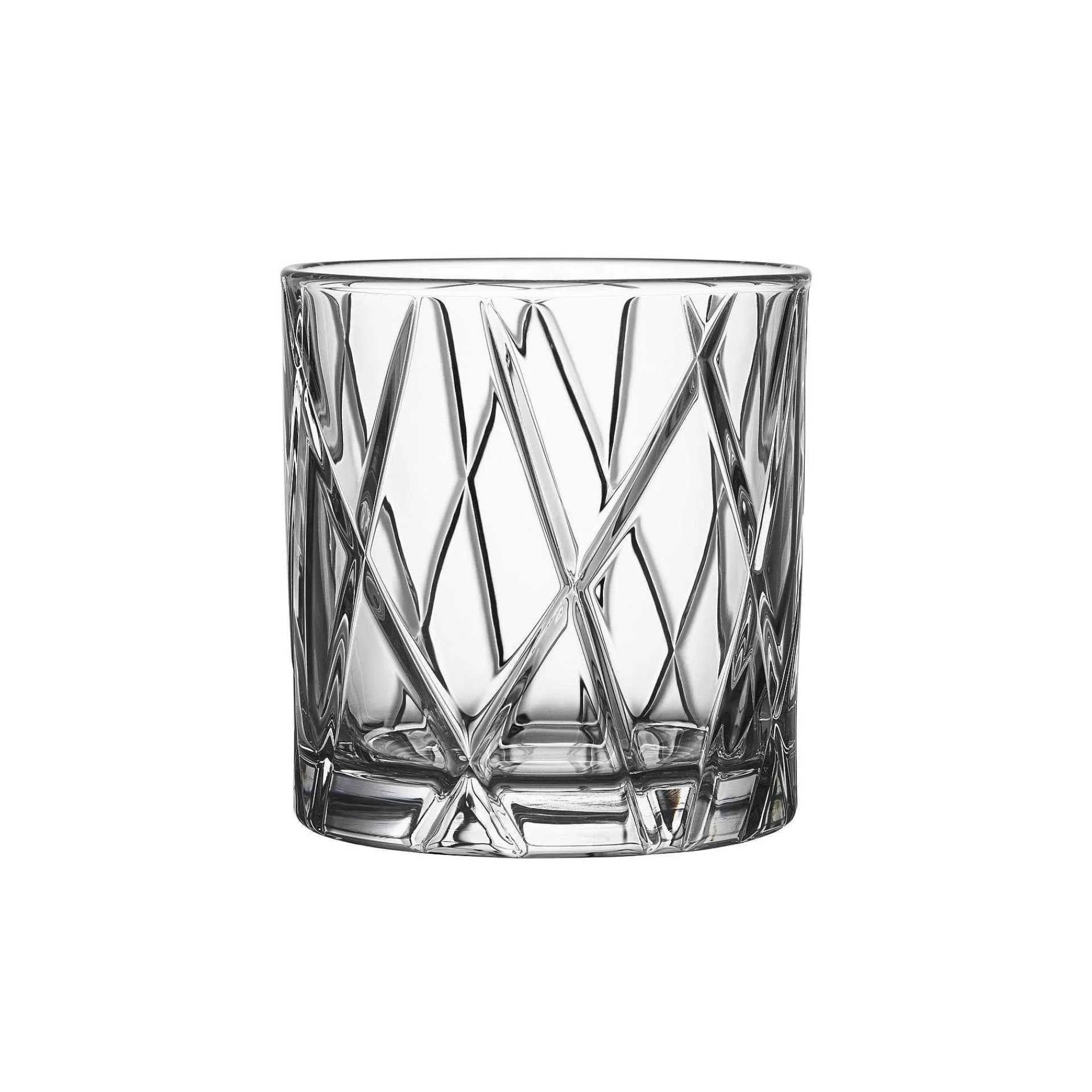 Orrefors Whiskyglass & Cognacglass*City Double Old Fashioned Glass 4-Pakk