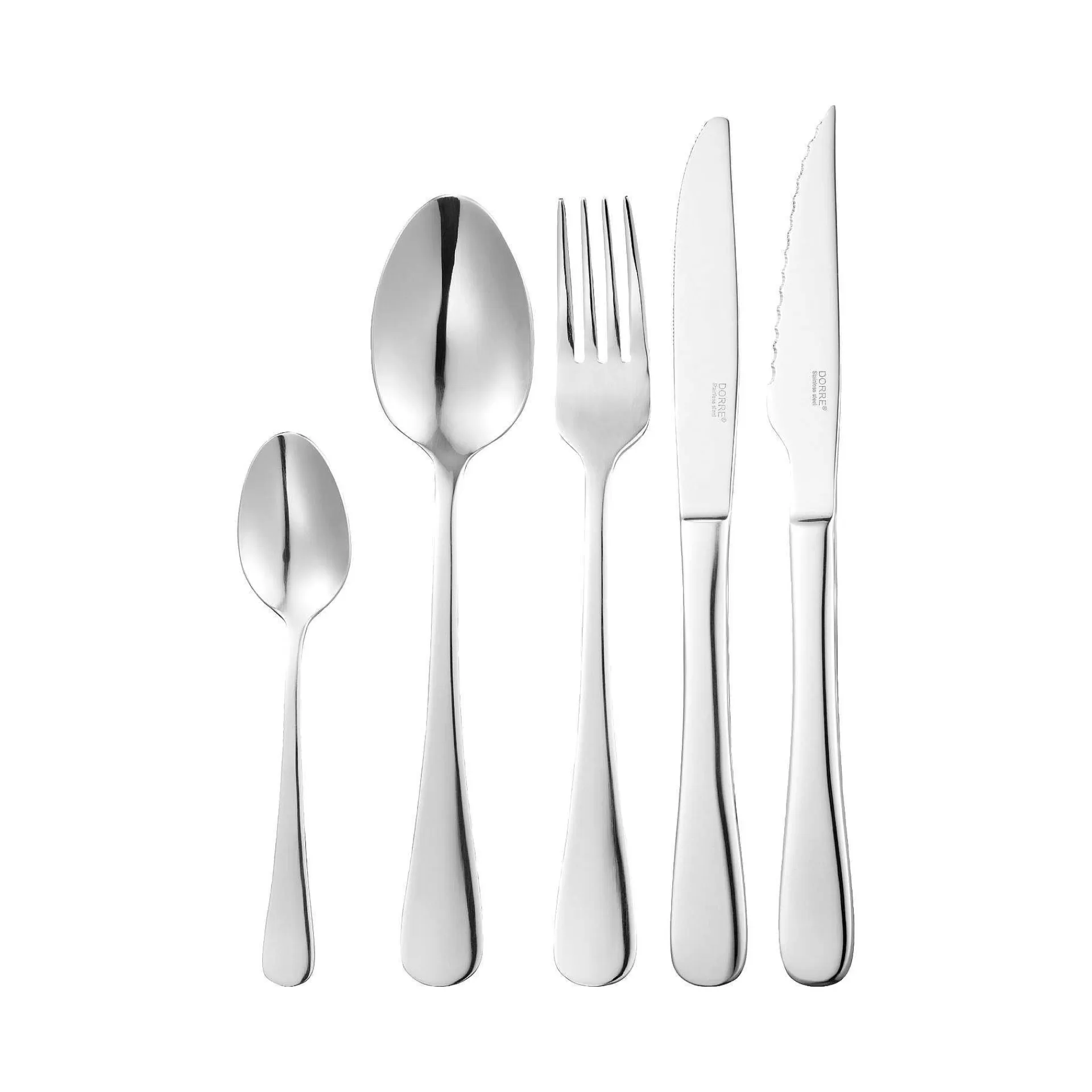 Dorre Classic Bestikksett Rustfritt Stal