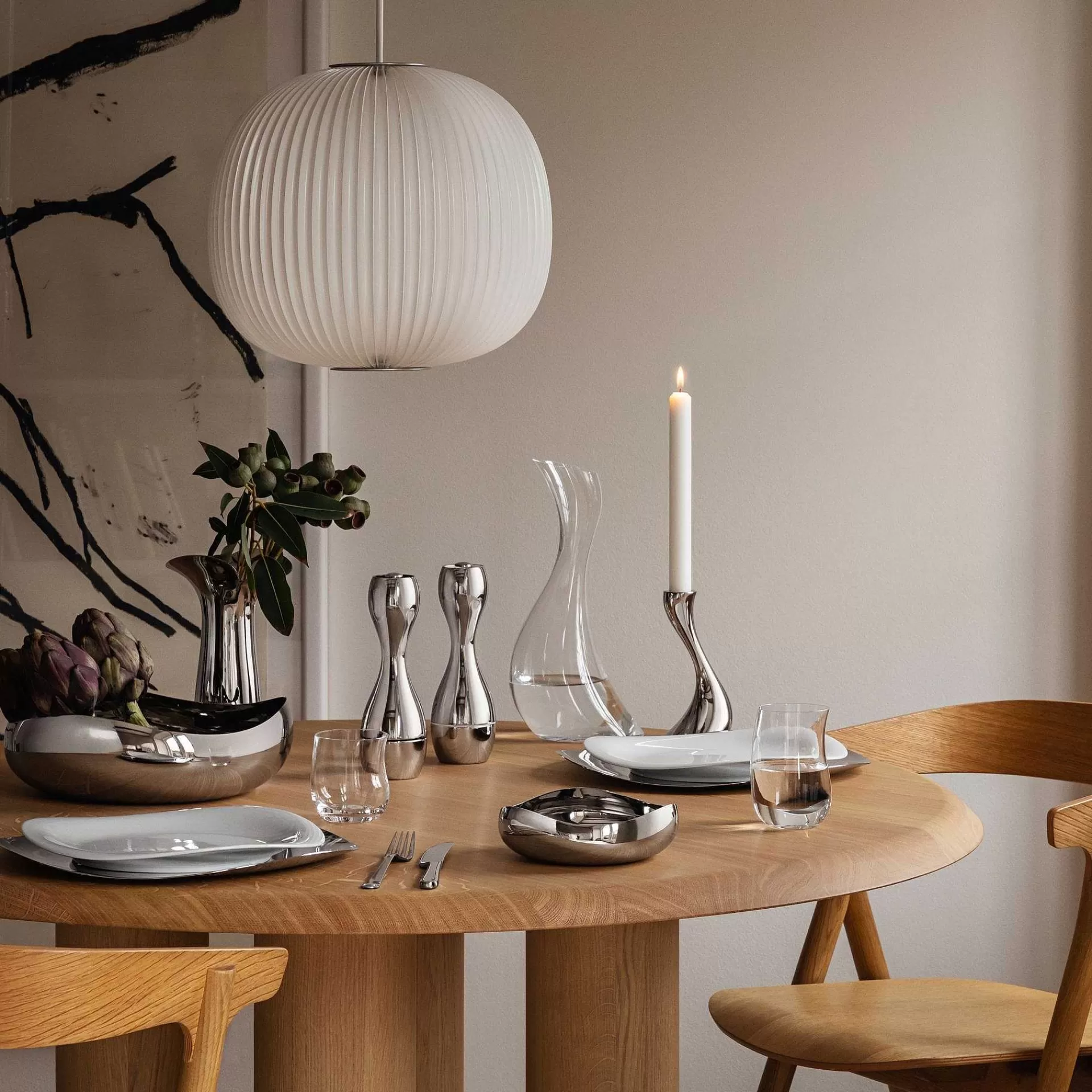Georg Jensen Salatbolle*Cobra Skal O24 Cm