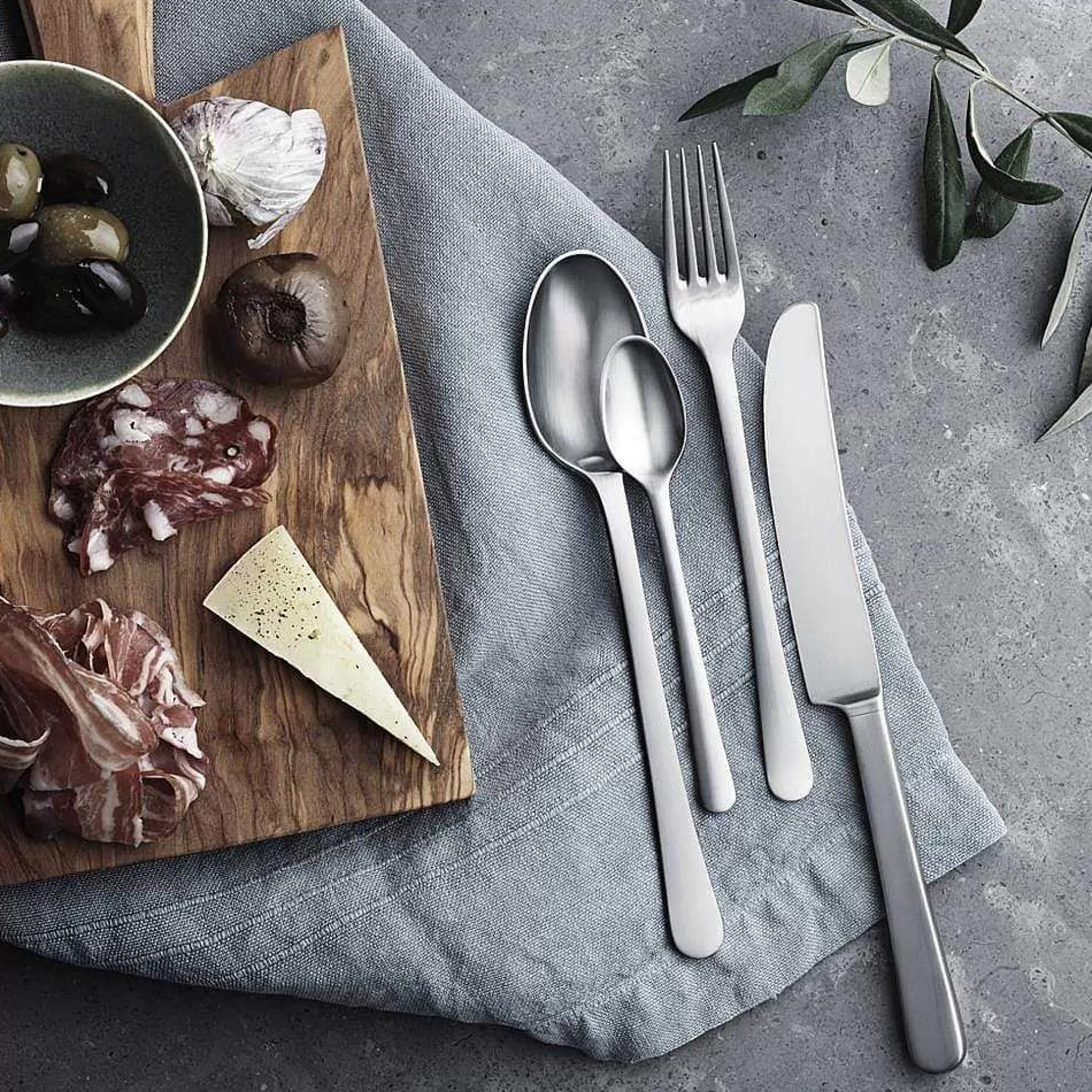 Georg Jensen Copenhagen Matt Bestikksett