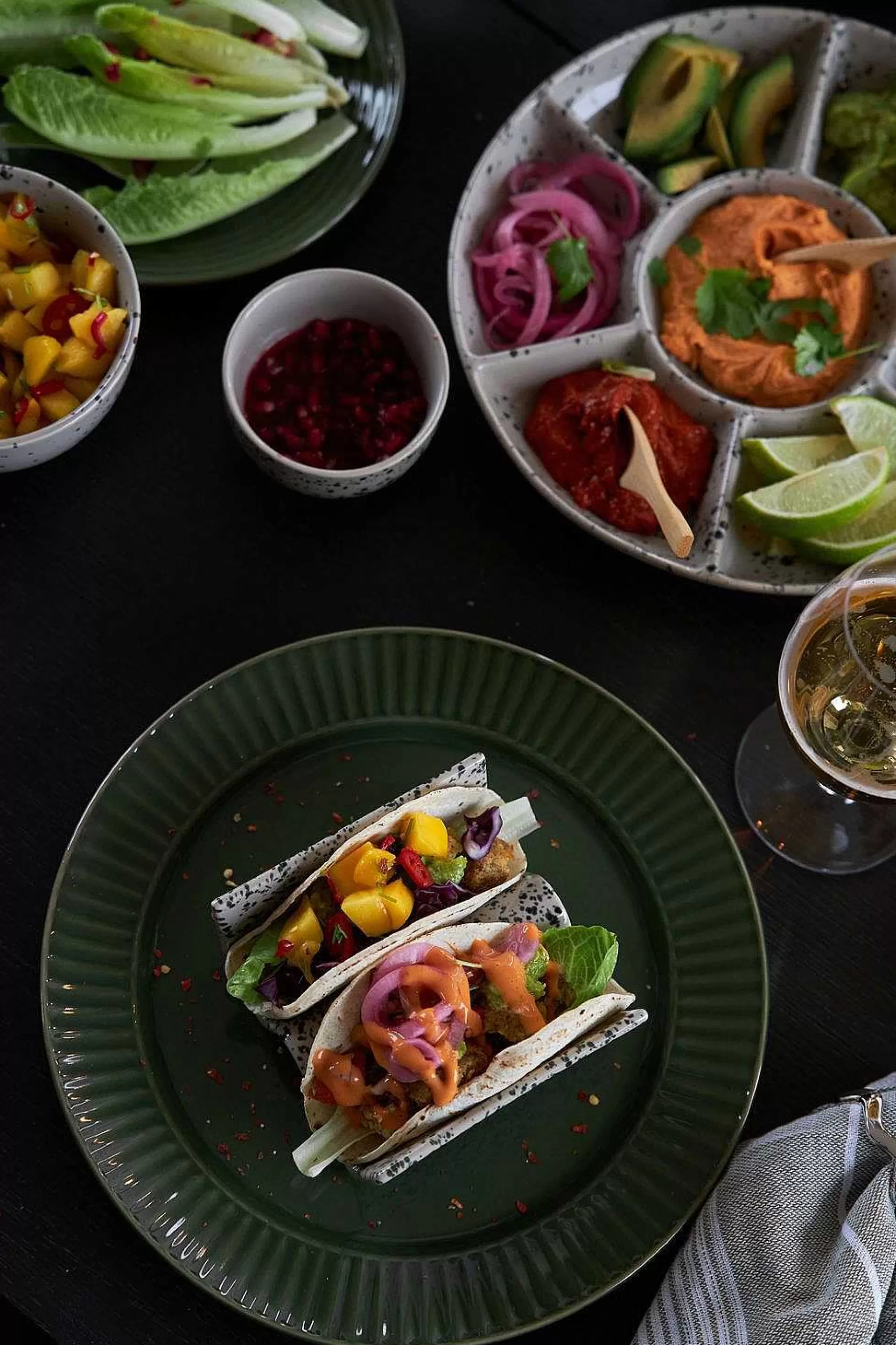 Sagaform Serveringsfat*Ditte Tacostall 2-Pack