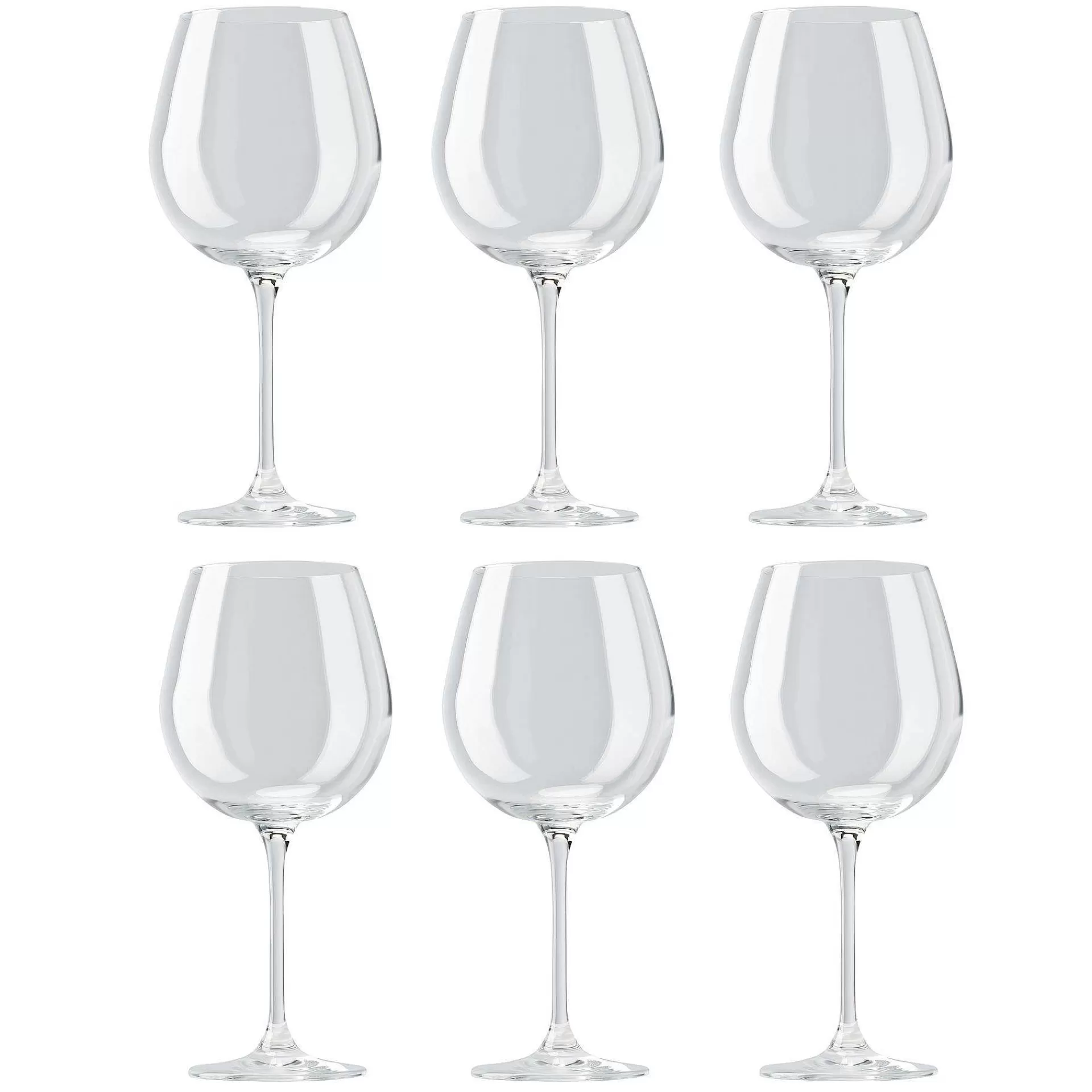 Rosenthal Vinglass*Divino Burgundy Rodvinsglass 63 Cl 6-Stk.