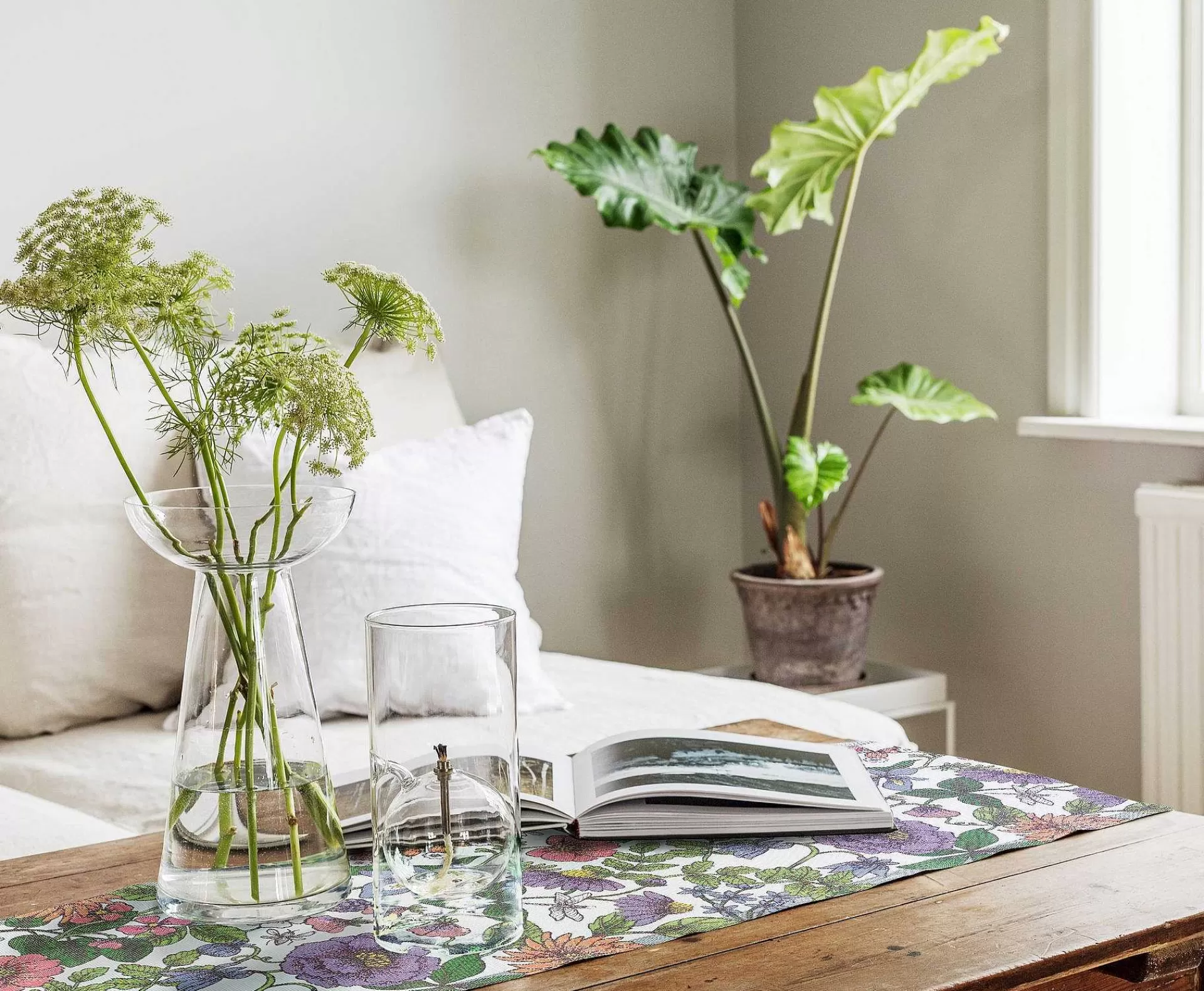 Ekelund Linneväveri Flora Loper