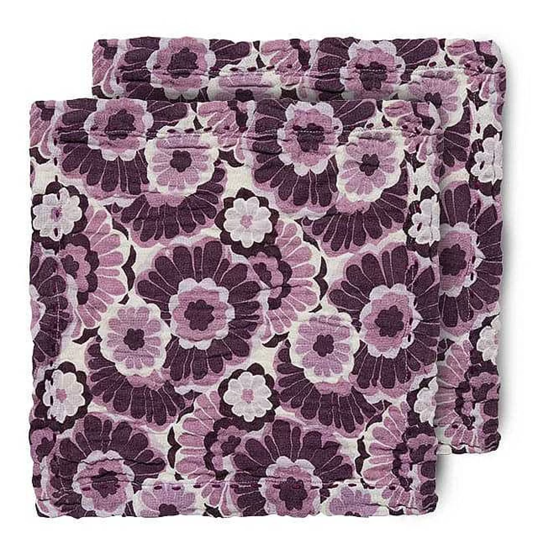HK Living Floral Bomullsserviett 30 X 30 Cm 2-Pakning