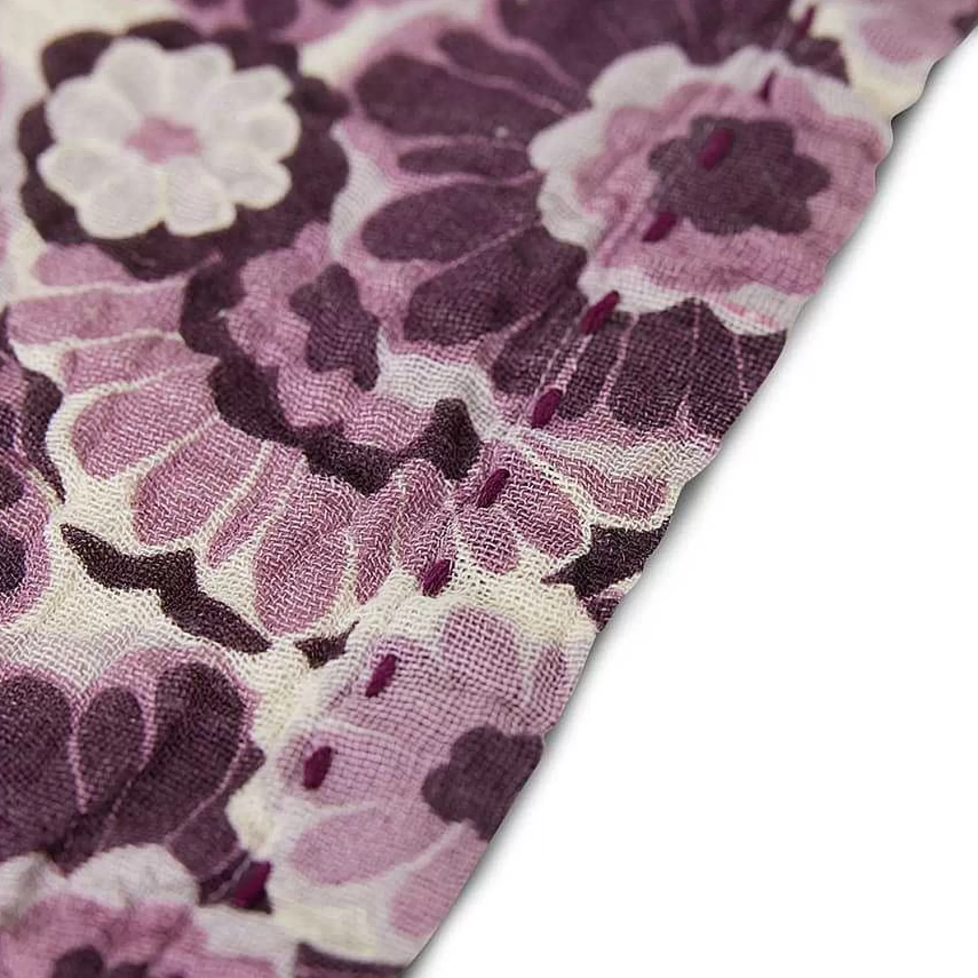 HK Living Floral Bomullsserviett 30 X 30 Cm 2-Pakning