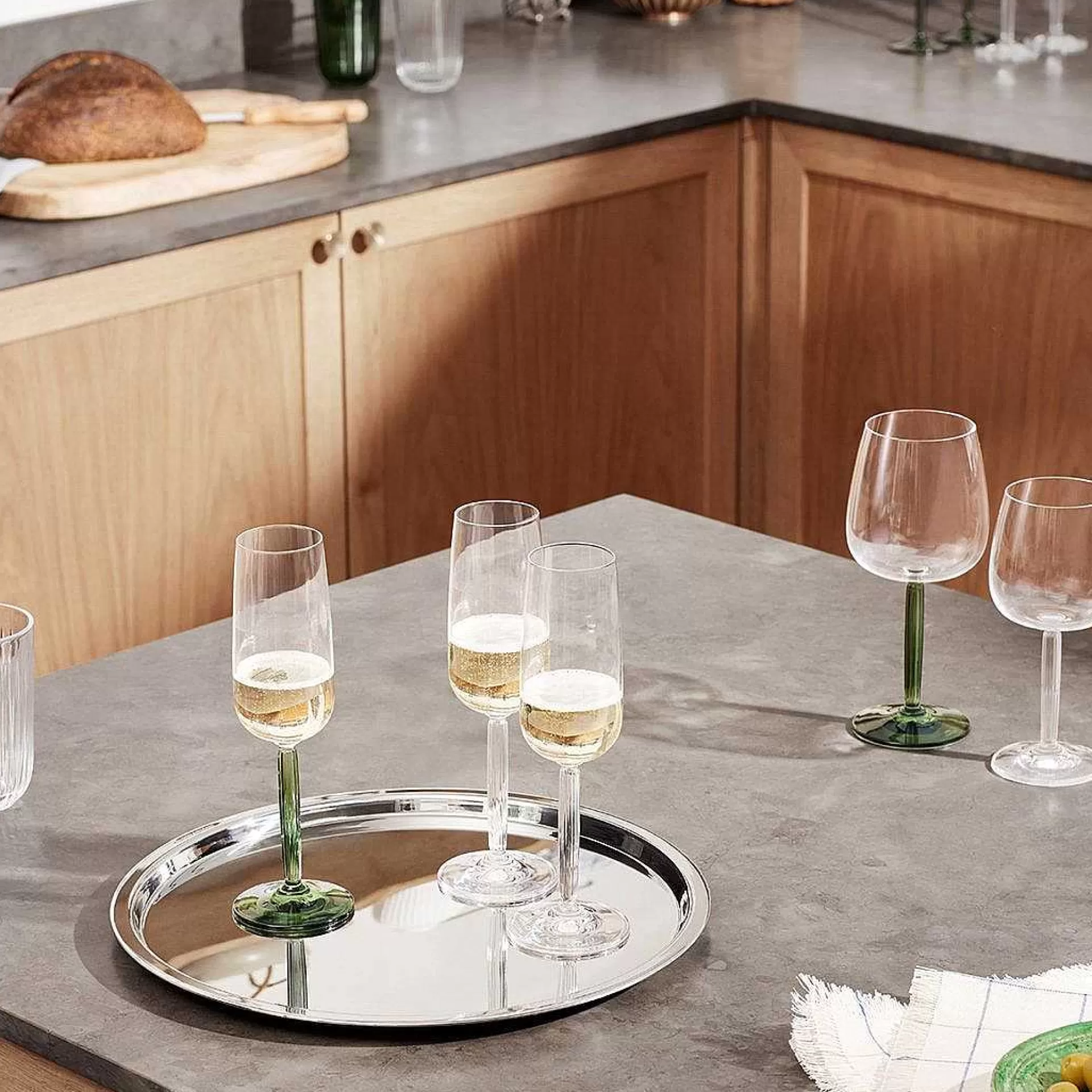 Kähler Champagneglass*Hammershoi Champagneglass 24 Cl 2-Pakning