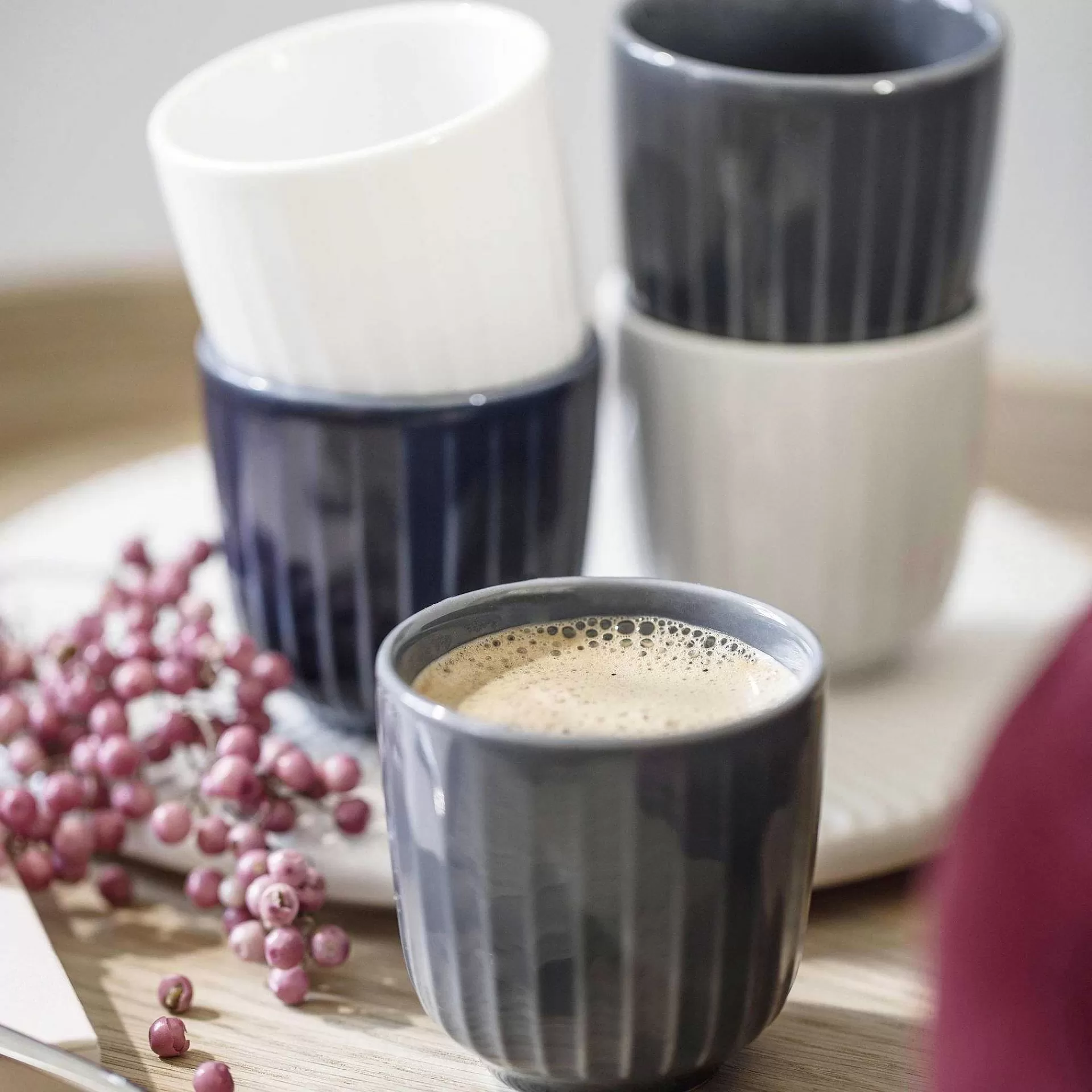 Kähler Gløggkopper*Hammershoi Espressokopp