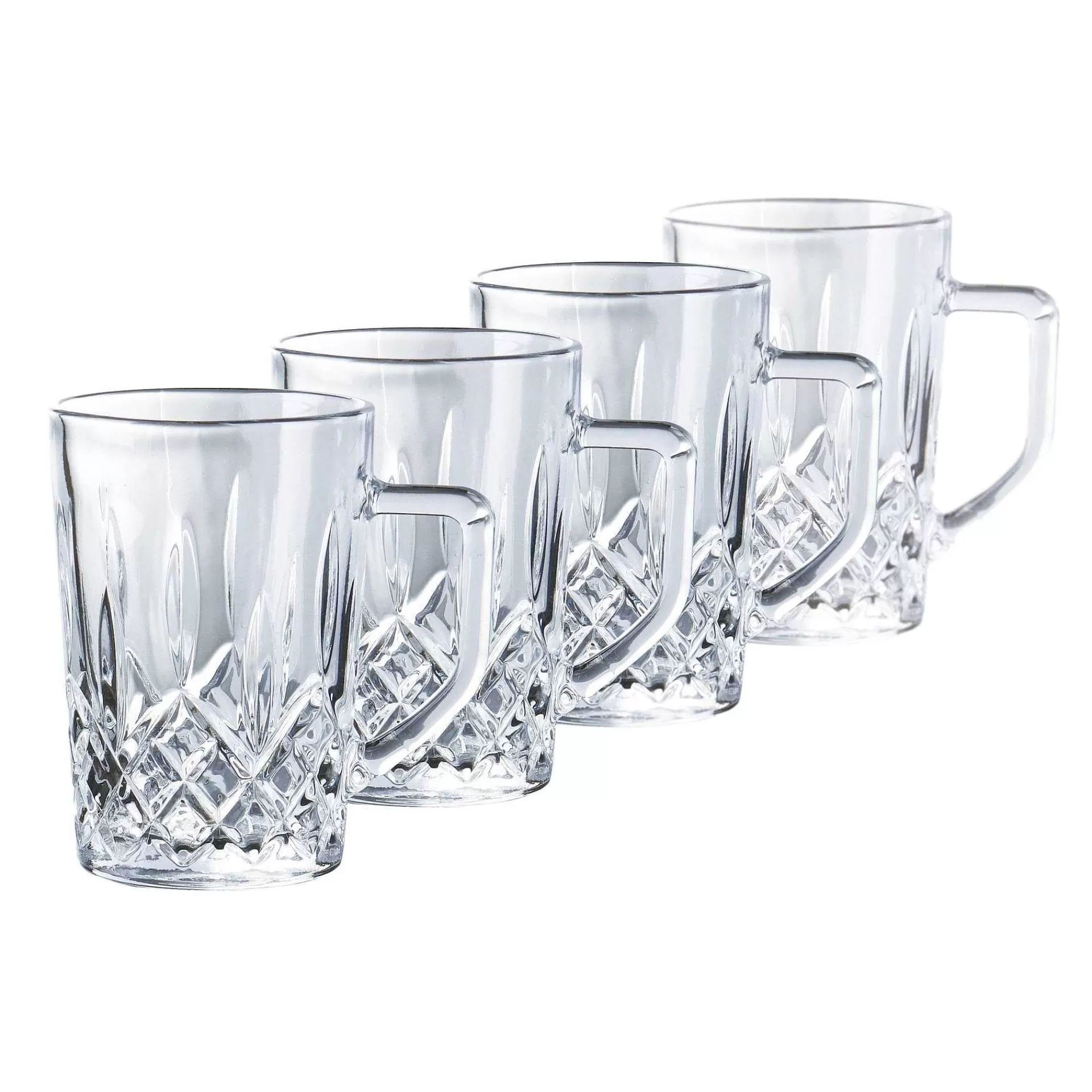 Aida Vannglass*Harvey Kaffeglass Med Hank 27,5 Cl 4-Stk.