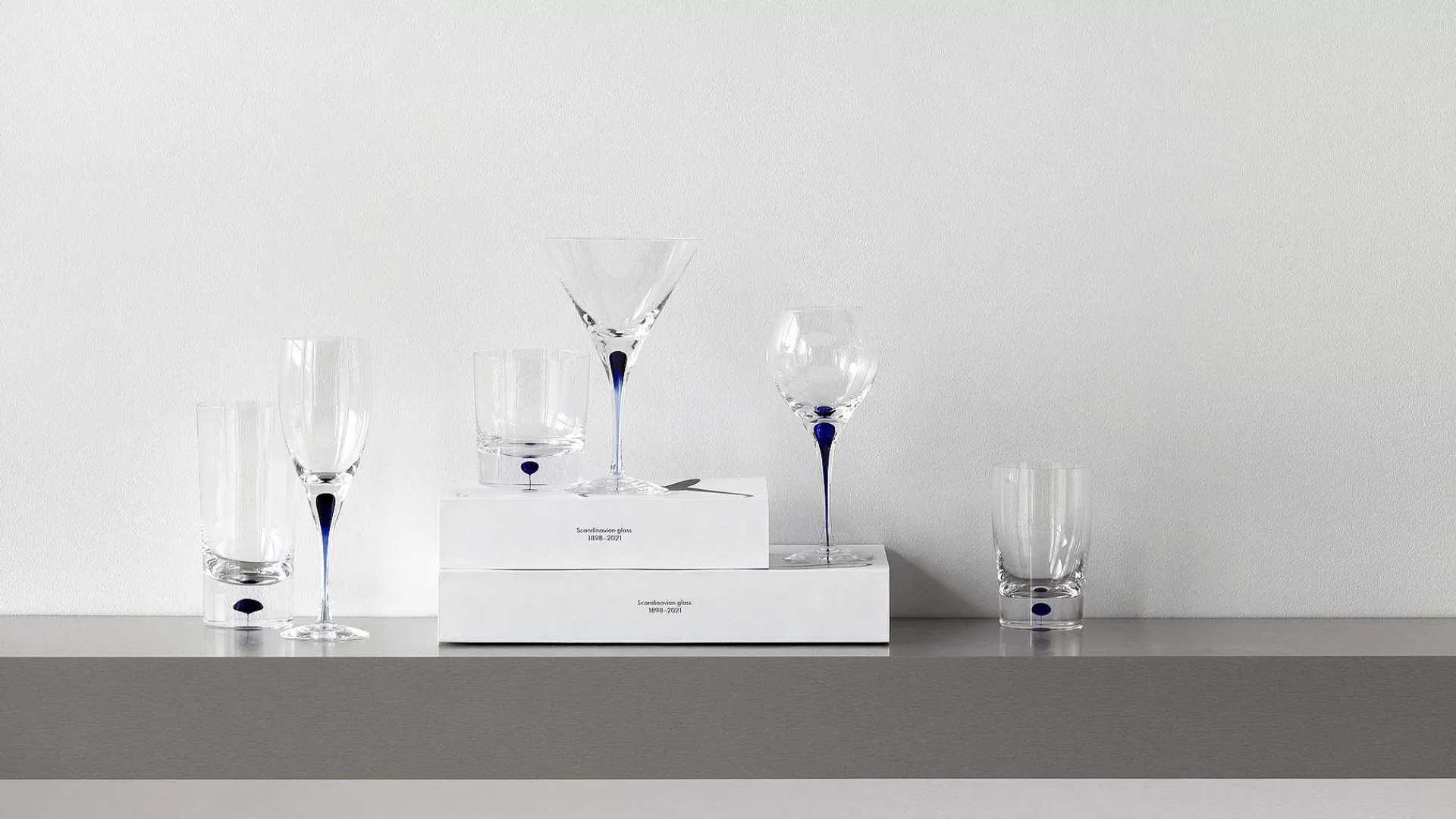Orrefors Whiskyglass & Cognacglass*Intermezzo Dof Glass 40 Cl
