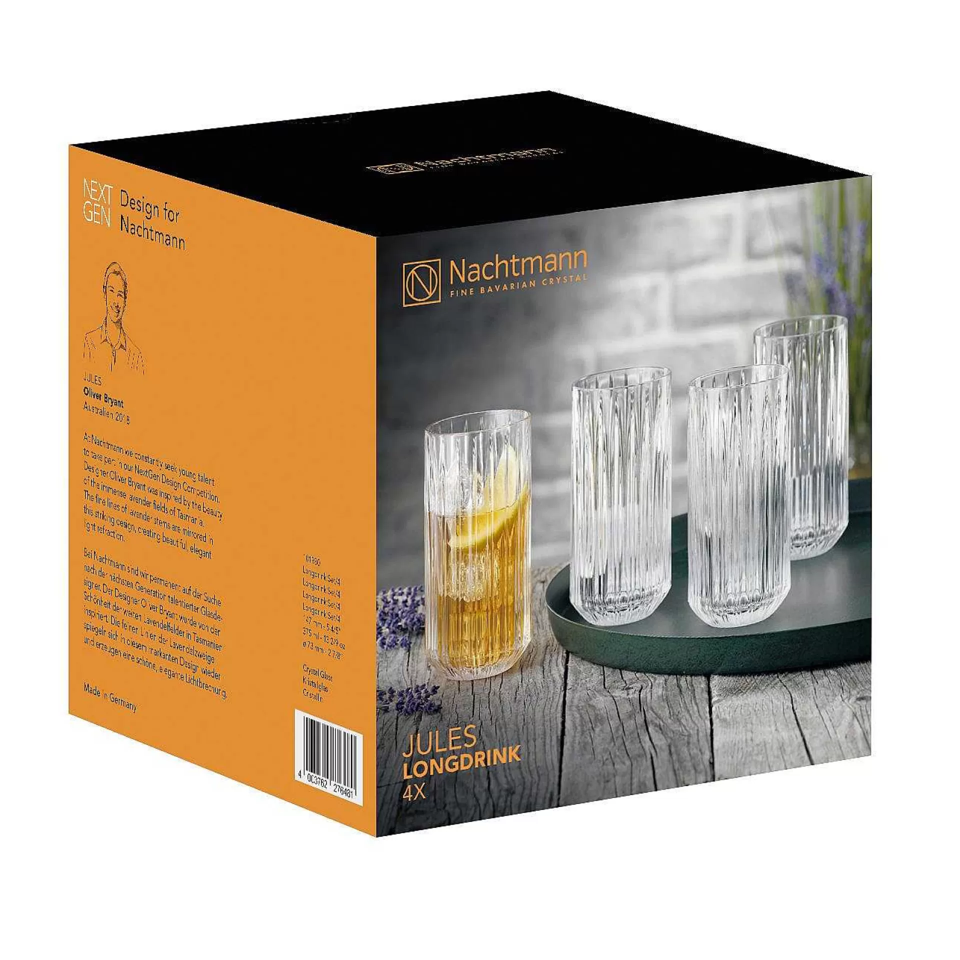 Nachtmann Highballglass & Longdrinkglass*Jules Longdrink 4-Stk.