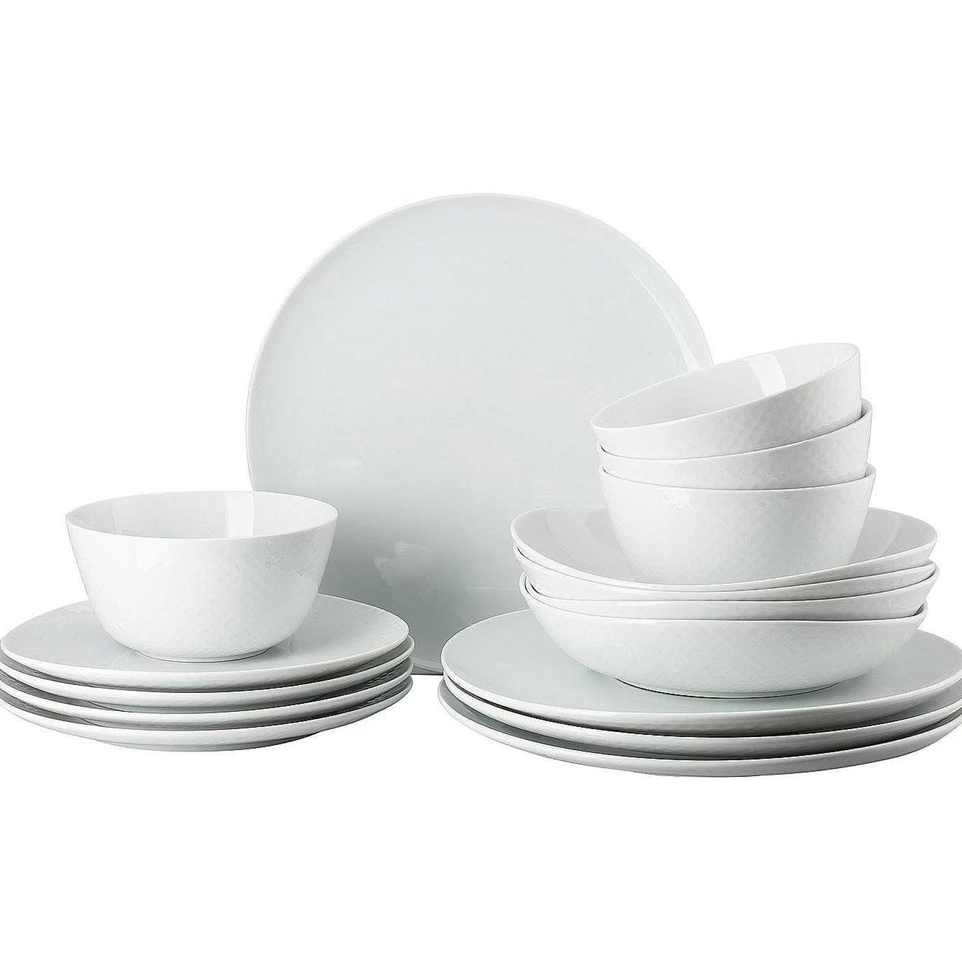 Rosenthal Servise & Startsett*Junto Servise Sett Hvit