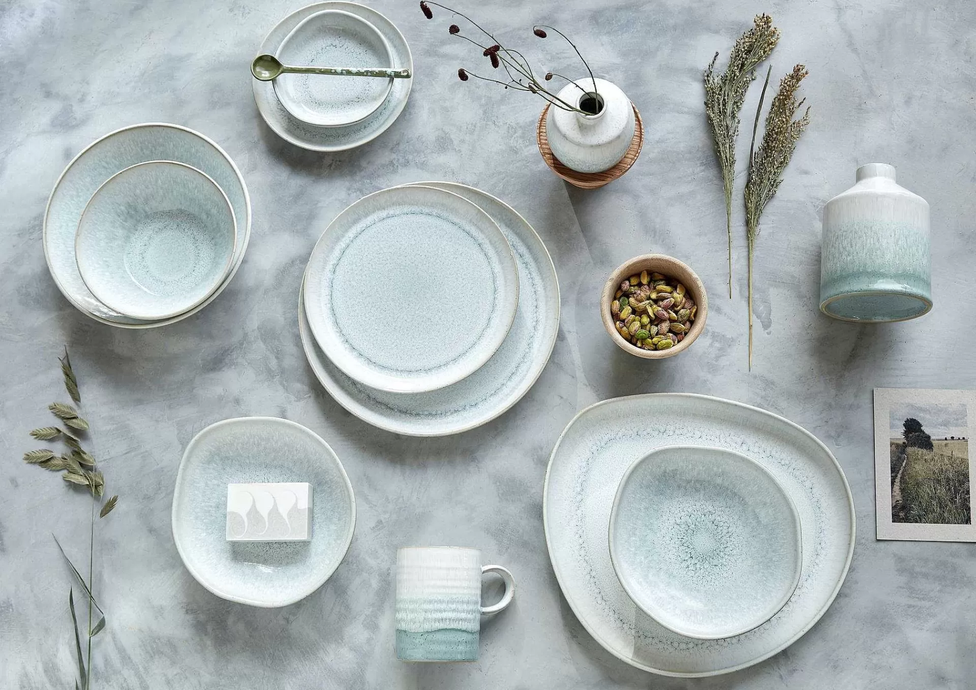 Denby Servise & Startsett*Kiln Servisesett 12 Deler