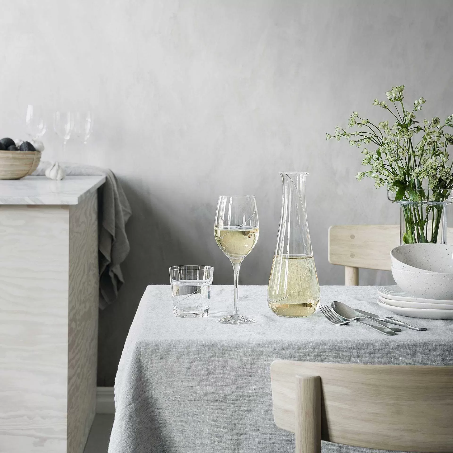 Kosta Boda Vinglass*Line Vinglass Xl 44 Cl