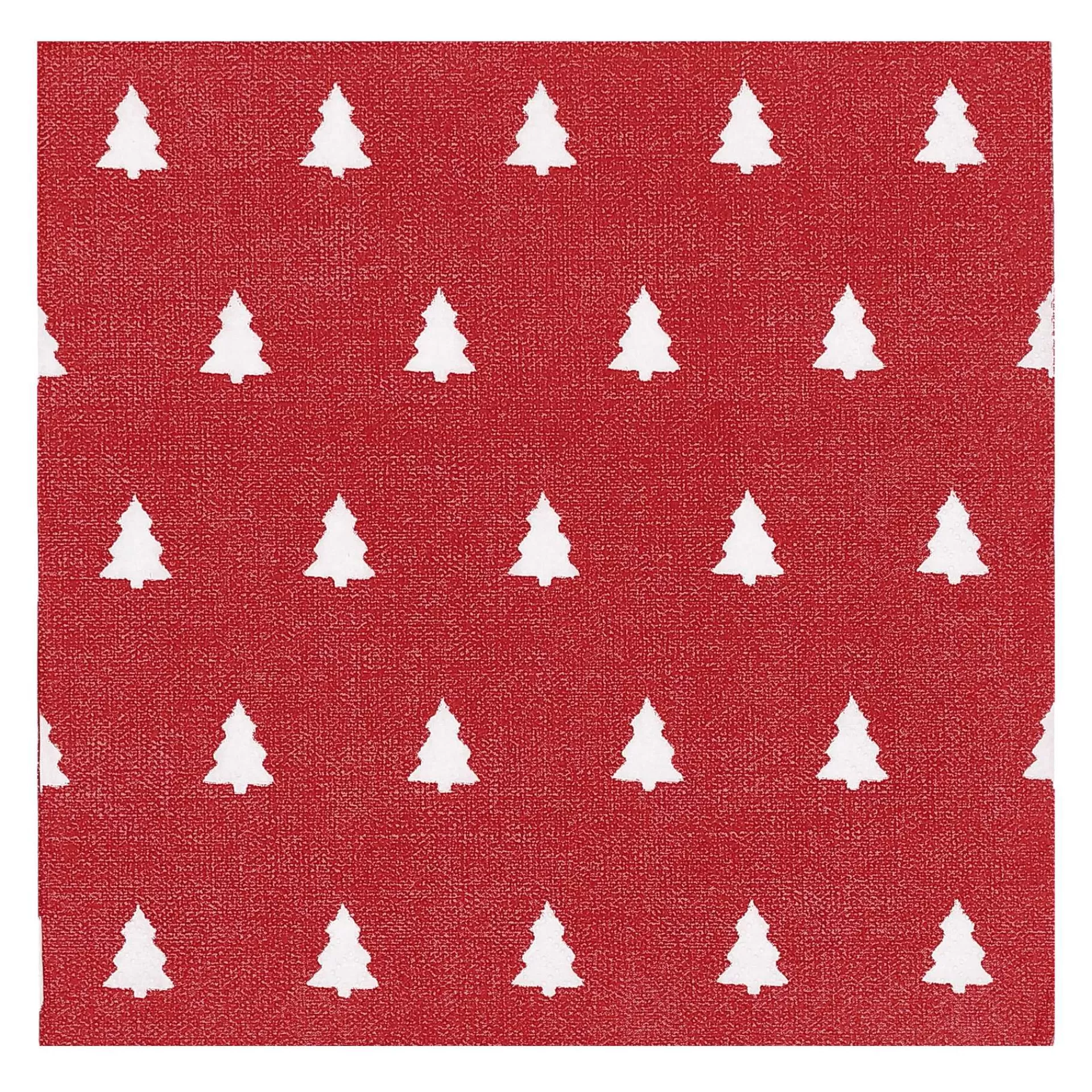 Scandi Essentials Linen Trees Servietter 33 X 33 Cm 20-Pakning