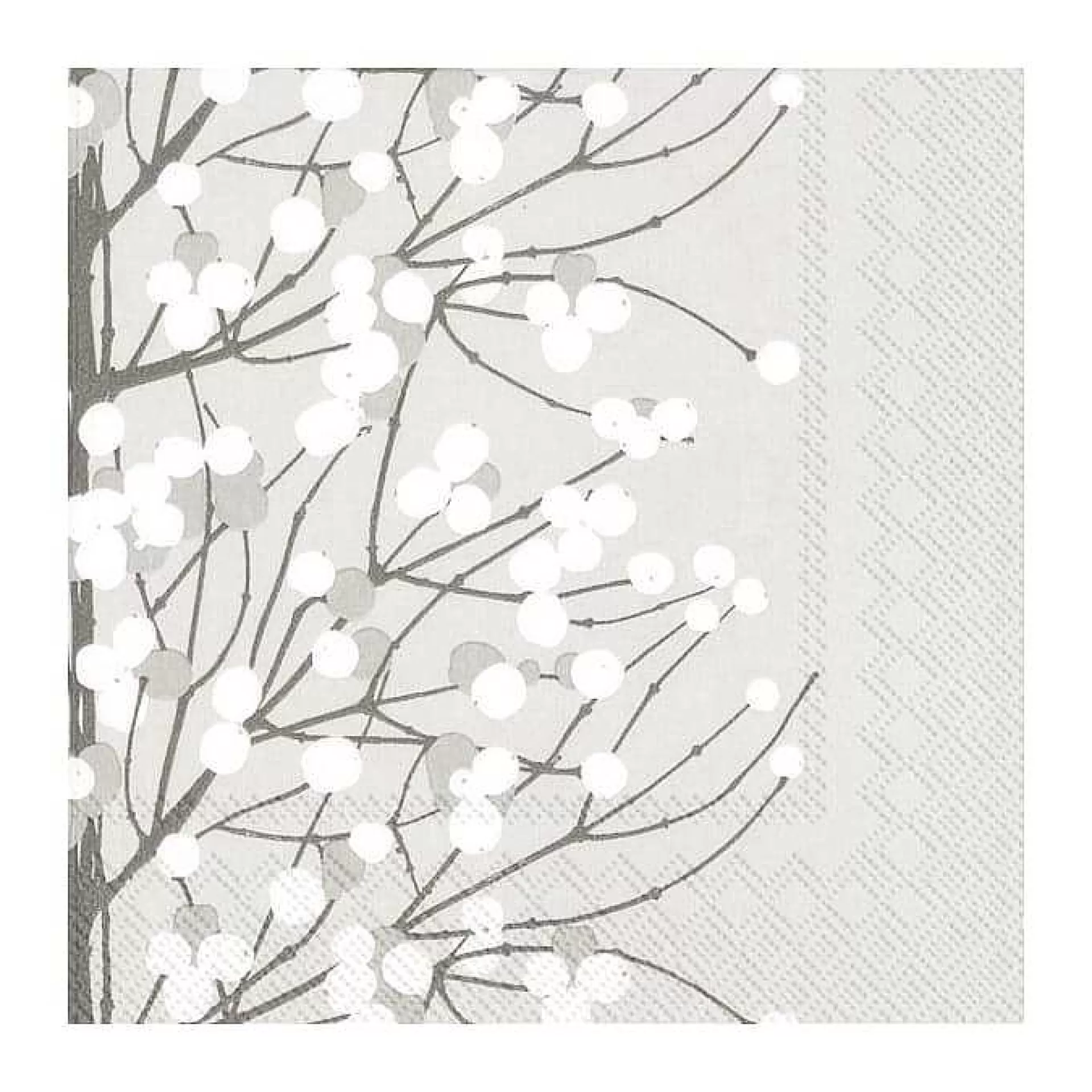 Marimekko Lumimarja Serviett 33X33 Cm 20-Pakning