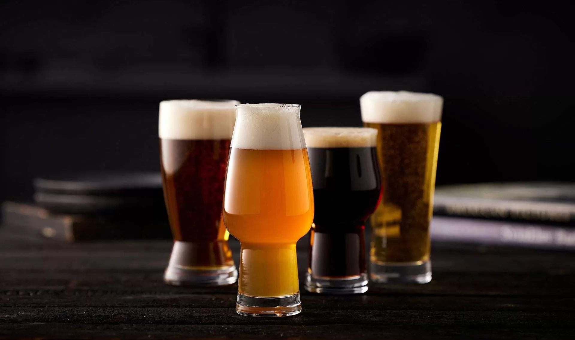 Lyngby Glas Ølglass*s Ølglass Sett 4 Deler