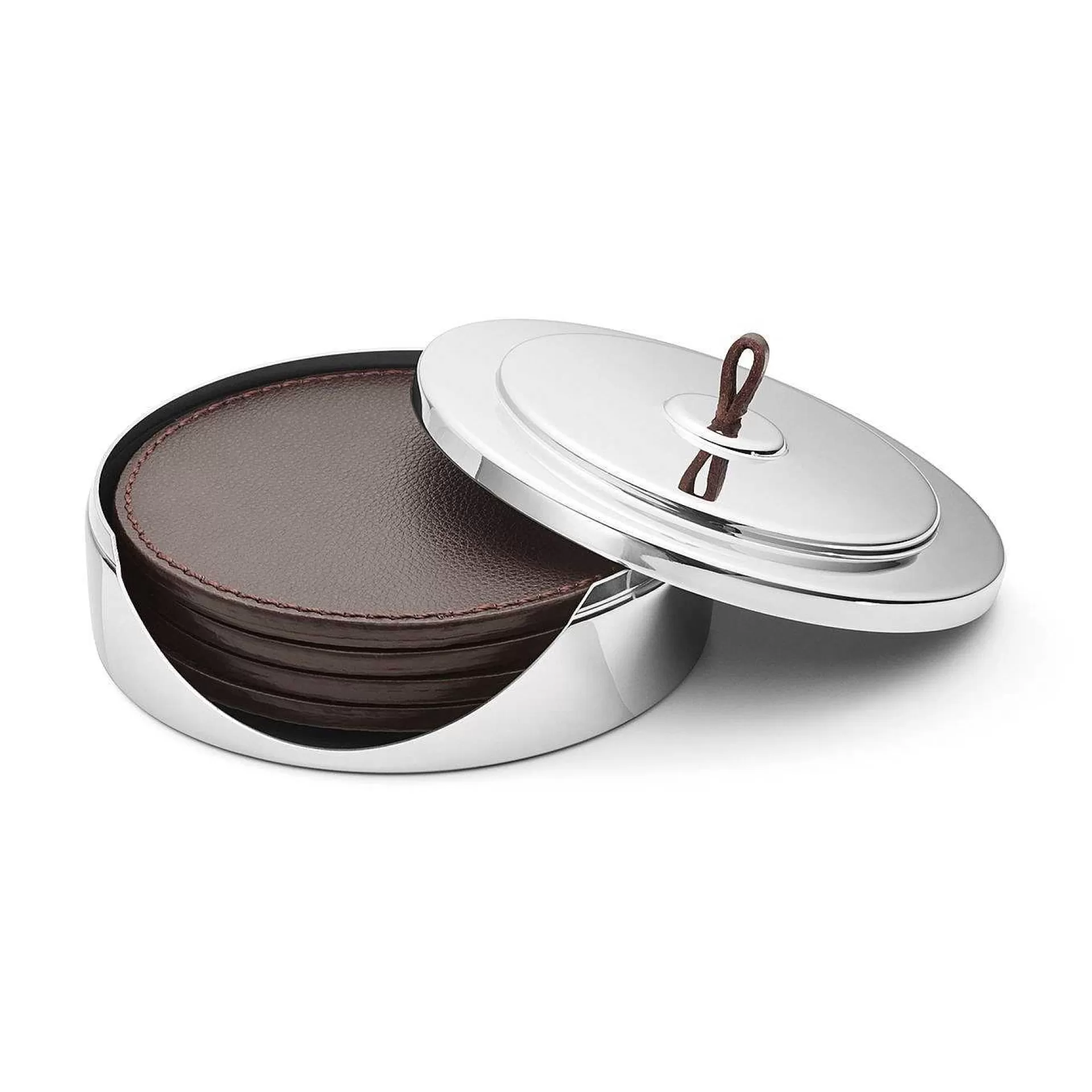 Georg Jensen Glassbrikker*Manhattan Glassunderlag 4-Stk.
