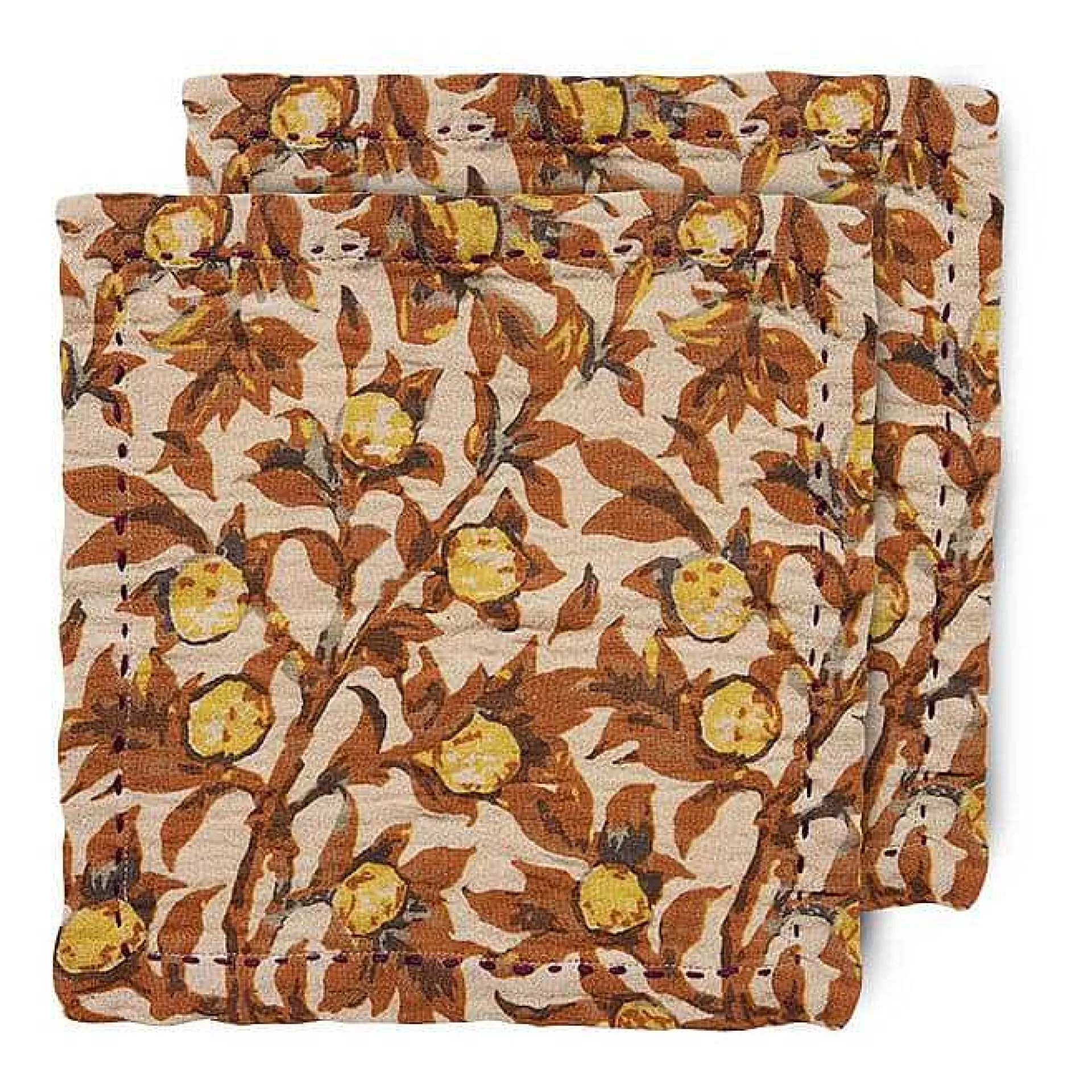 HK Living Mediterranean Bomullsserviett 30 X 30 Cm 2-Pakning