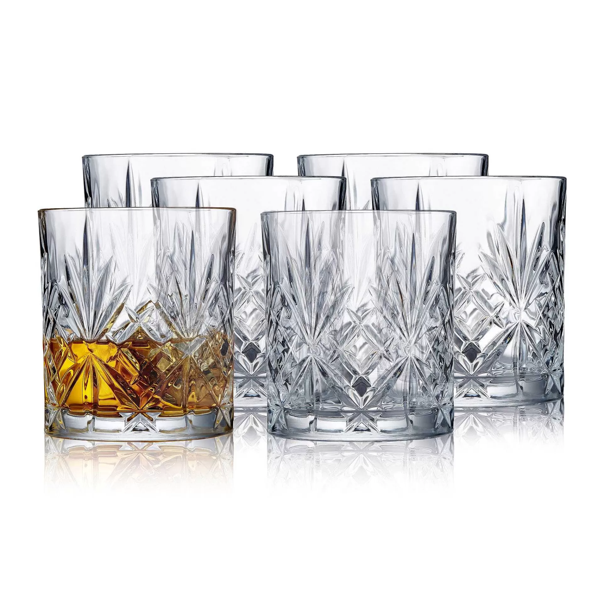 Lyngby Glas Whiskyglass & Cognacglass*Melodia Whiskyglass 31 Cl 6-Pakning