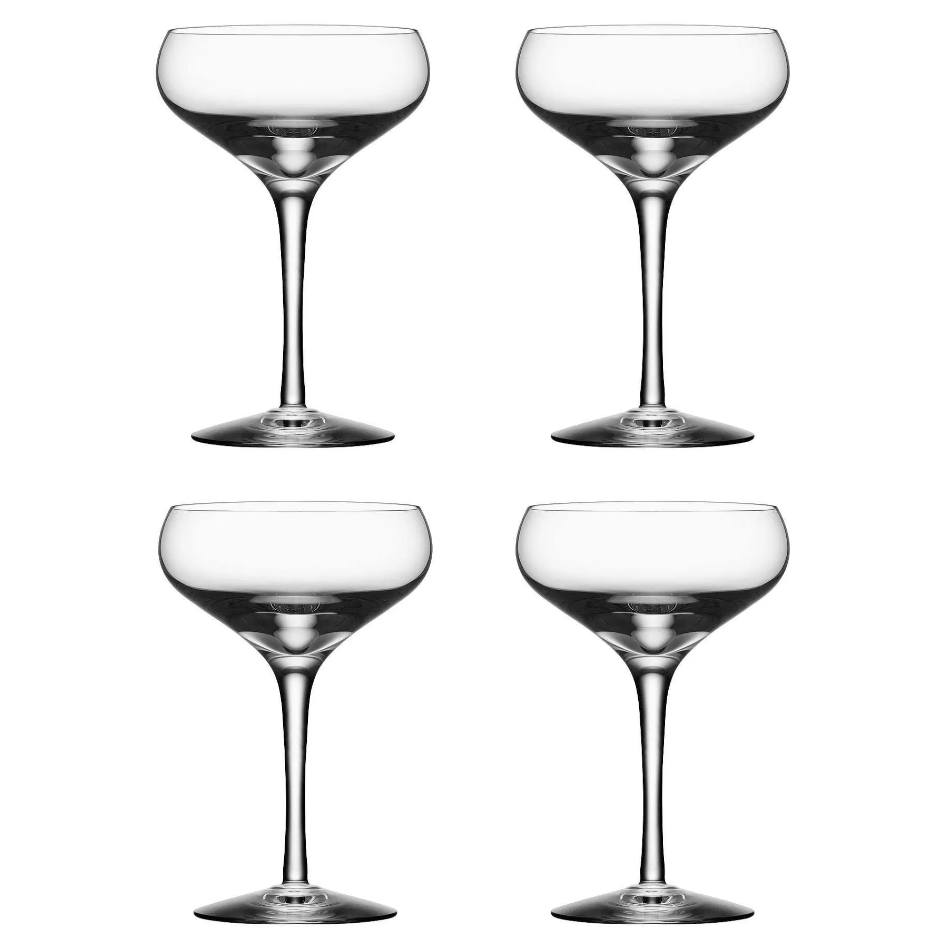 Orrefors Champagneglass*More Coupe Glass 4-Pakn.