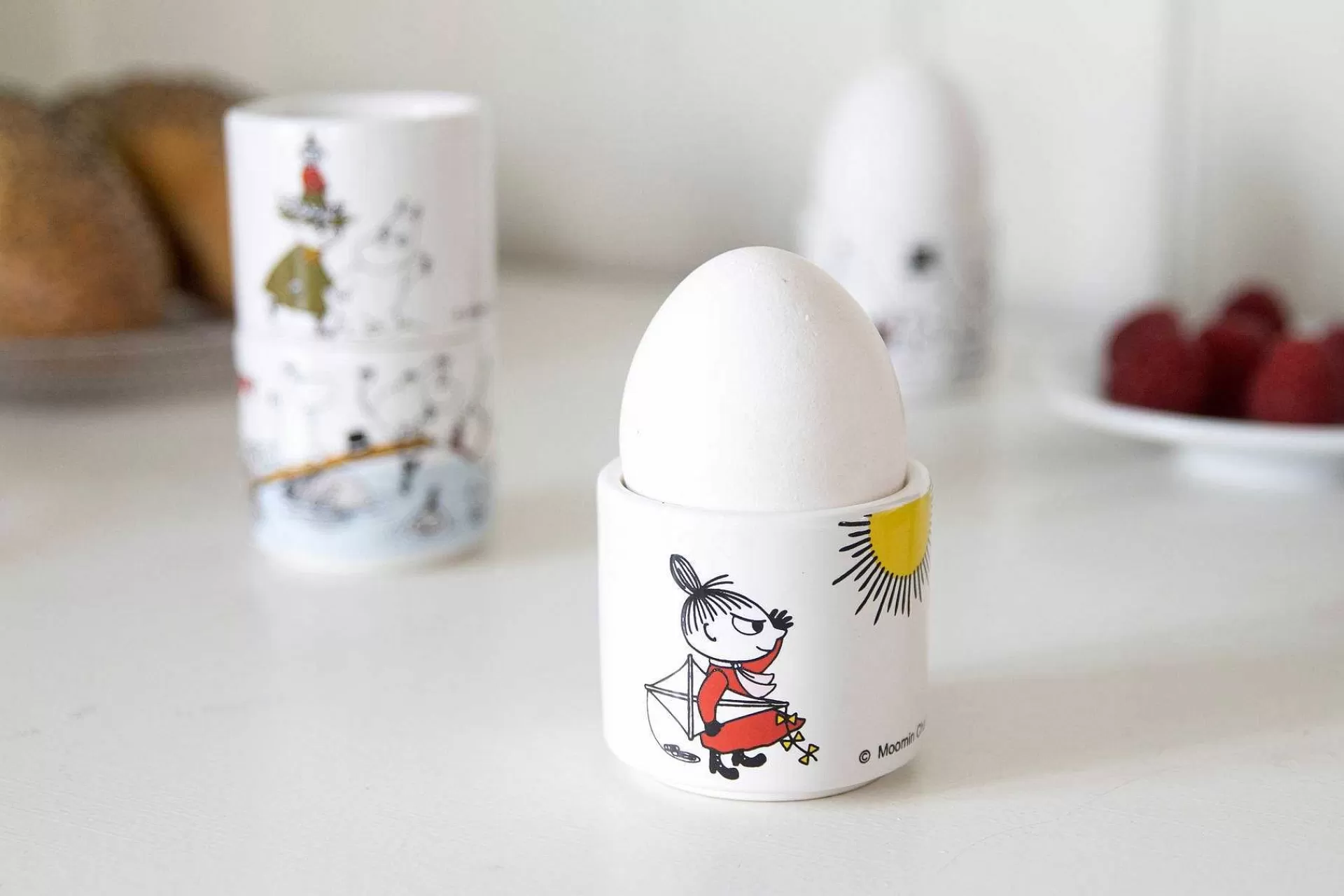 Pluto Design Eggeglass*Mummi Farge Eggeglass 4 Deler
