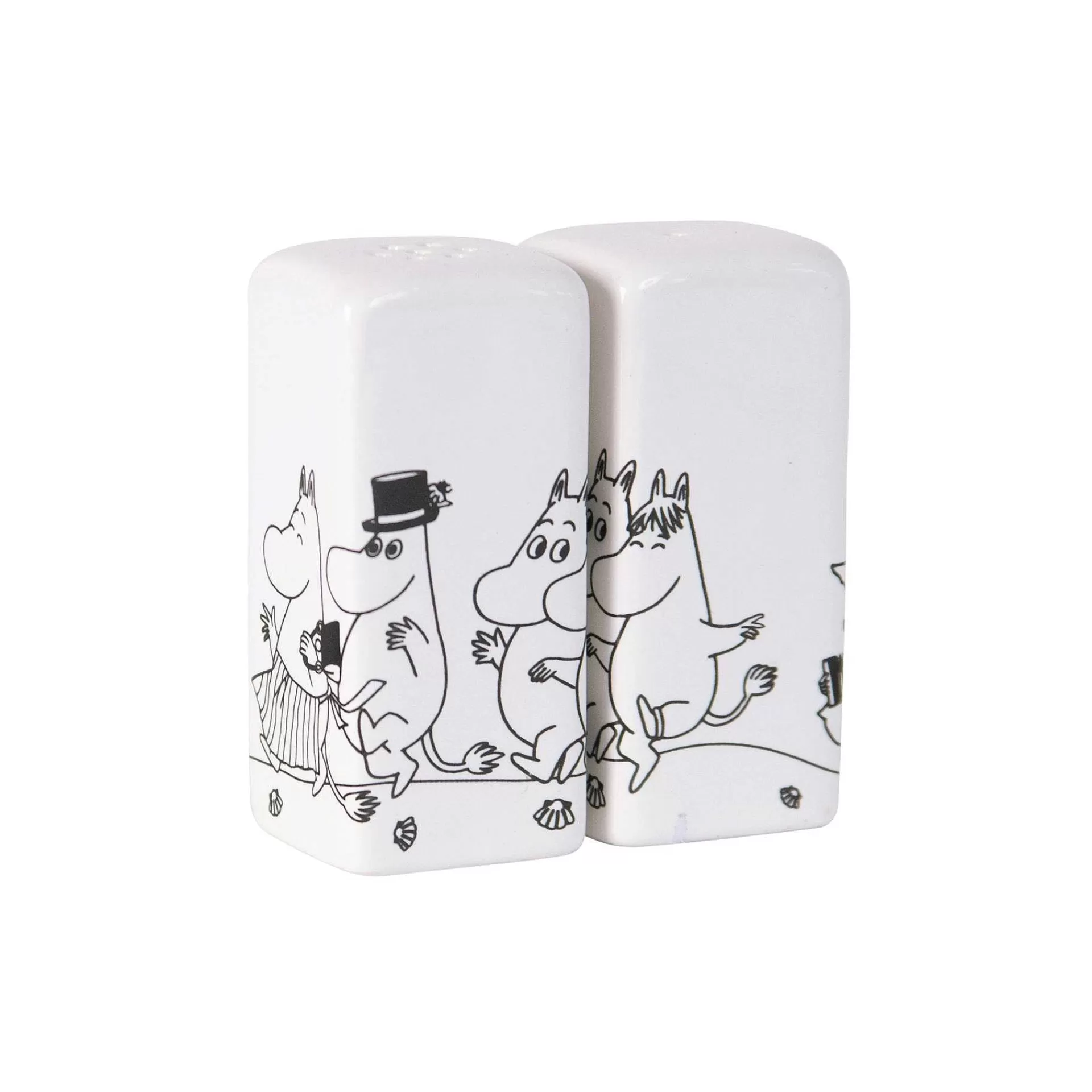 Pluto Design Salt- & Pepperbosser*Mummifamilien Salt- Og Pepperbosse