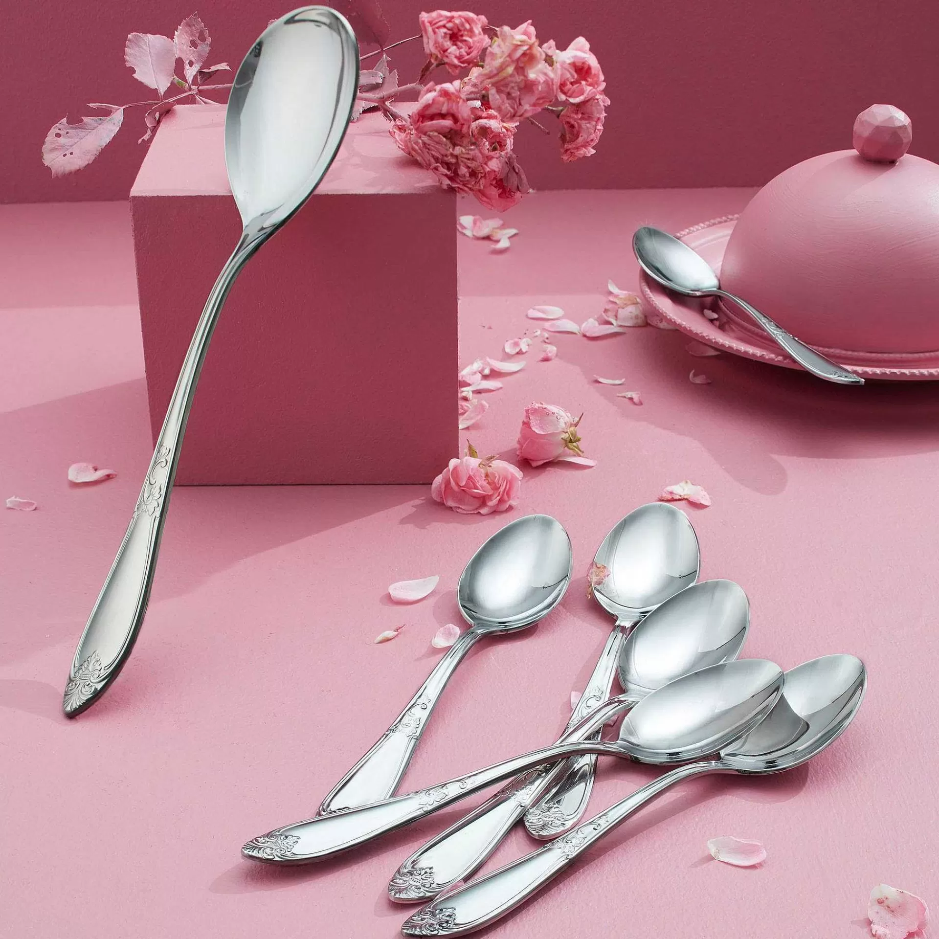 Hardanger Bestikk Nina Dessertsett 7 Deler