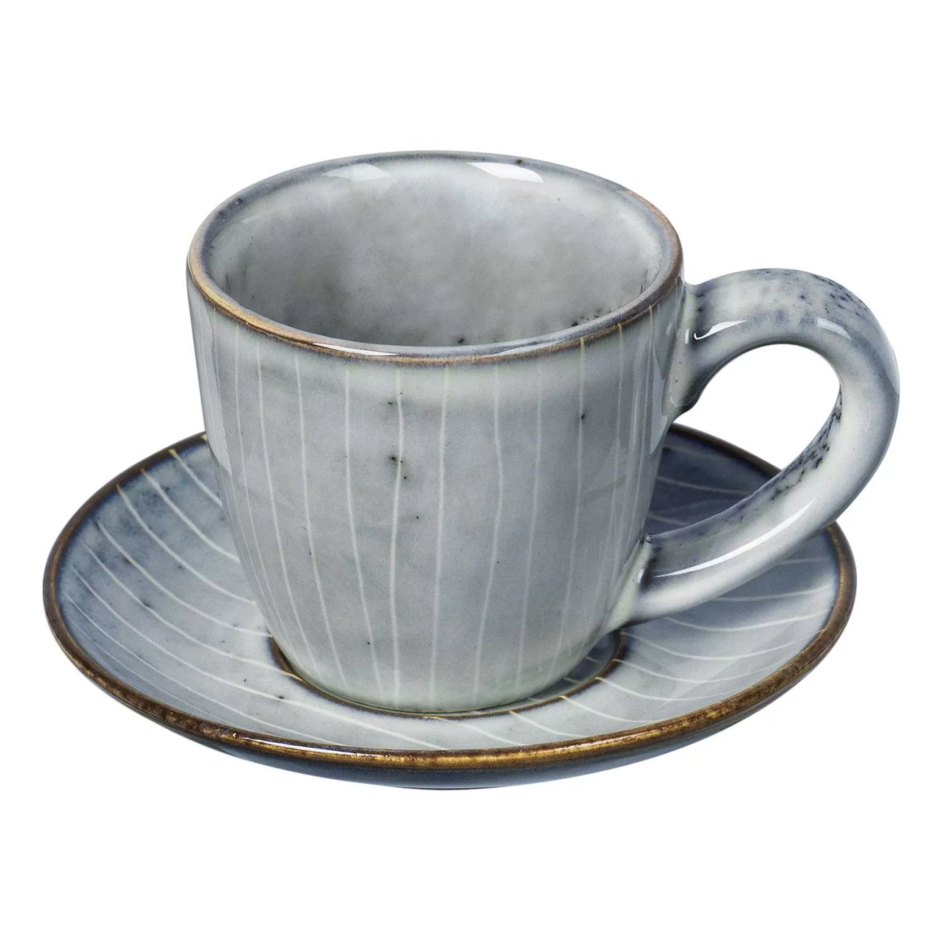 Broste Copenhagen Gløggkopper*Nordic Sea Espressokopp Med Fat