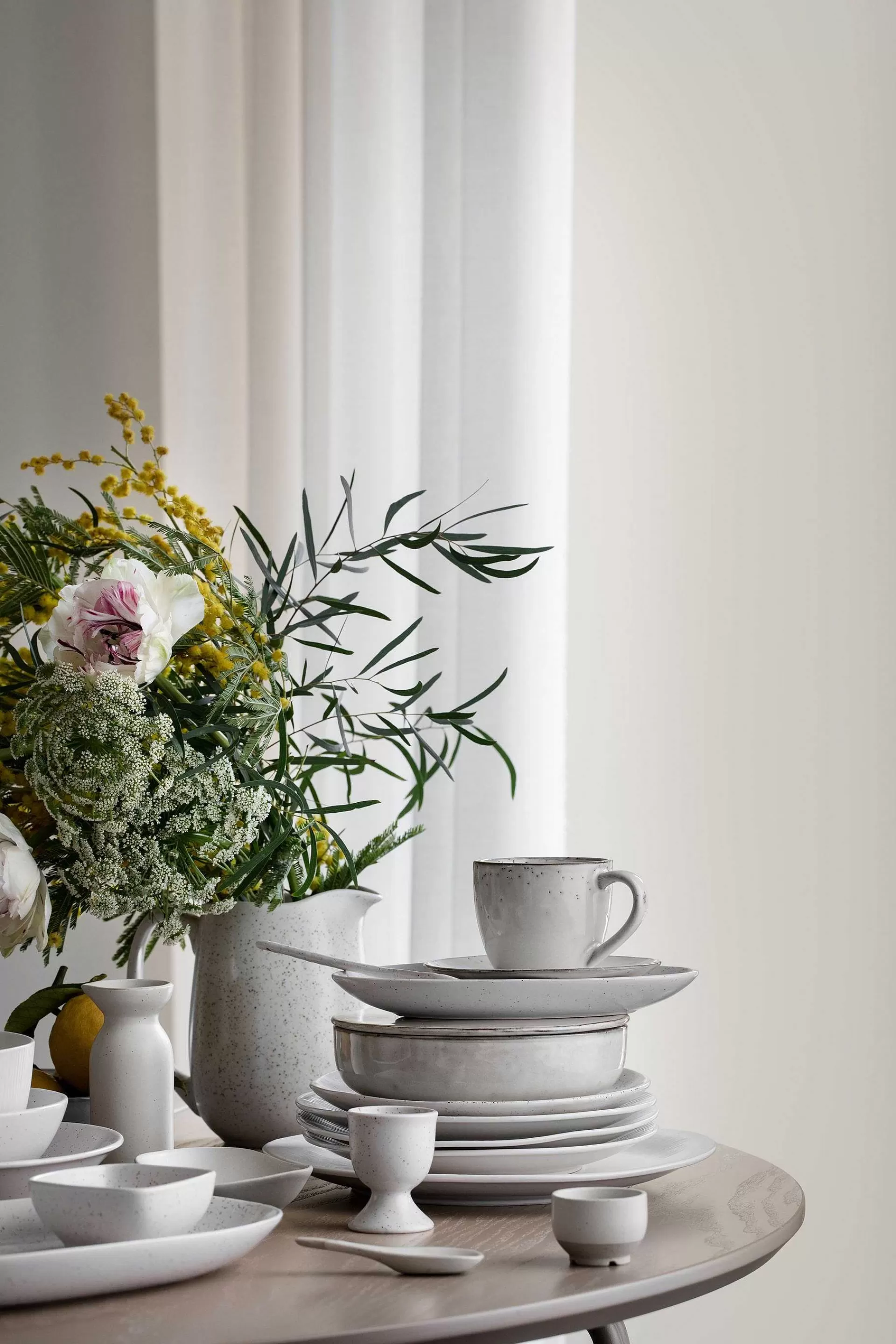 Broste Copenhagen Eggeglass*Nordic Vanilla Eggeglass