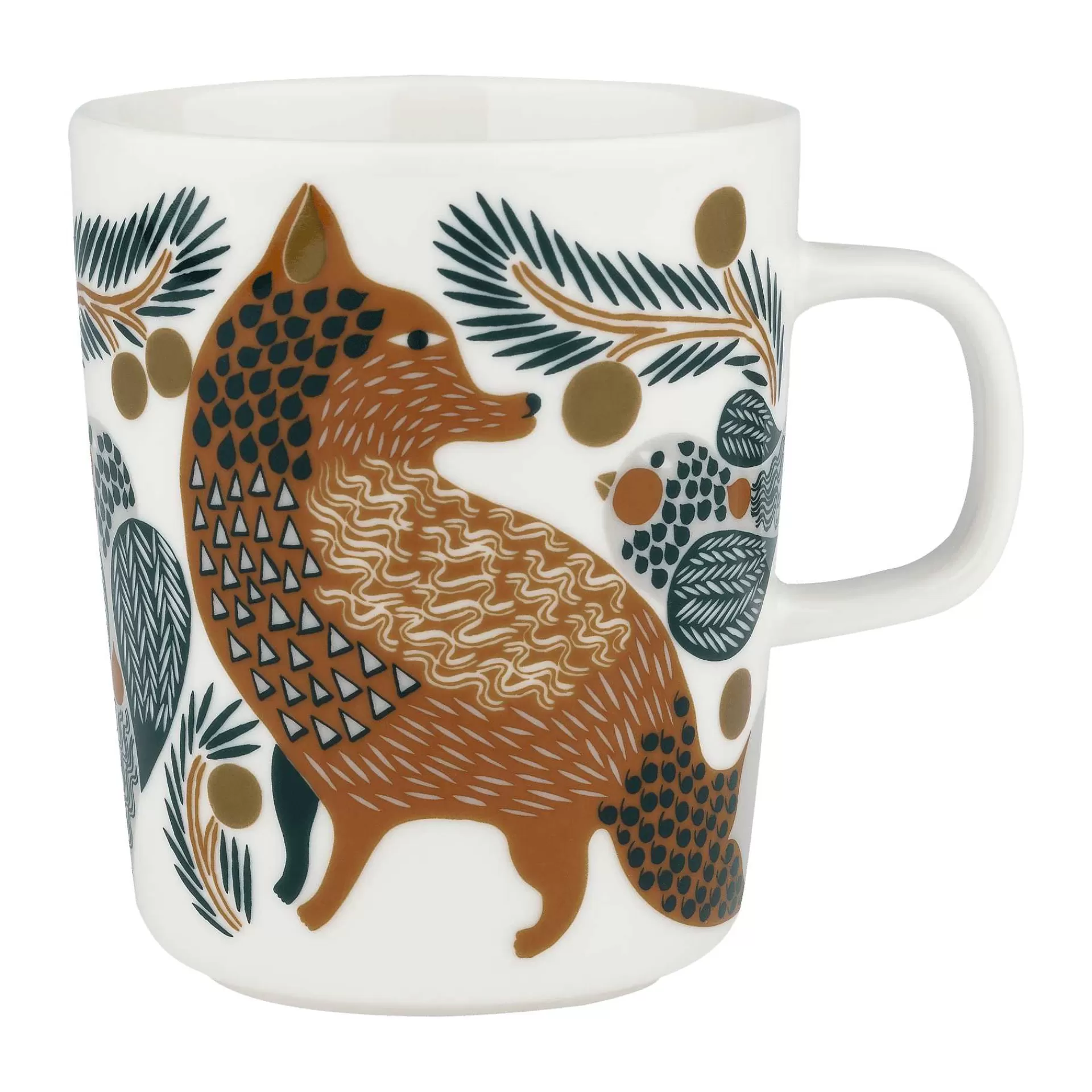 Marimekko Kaffekopper*Oiva Ketunmarja Kopp 25 Cl