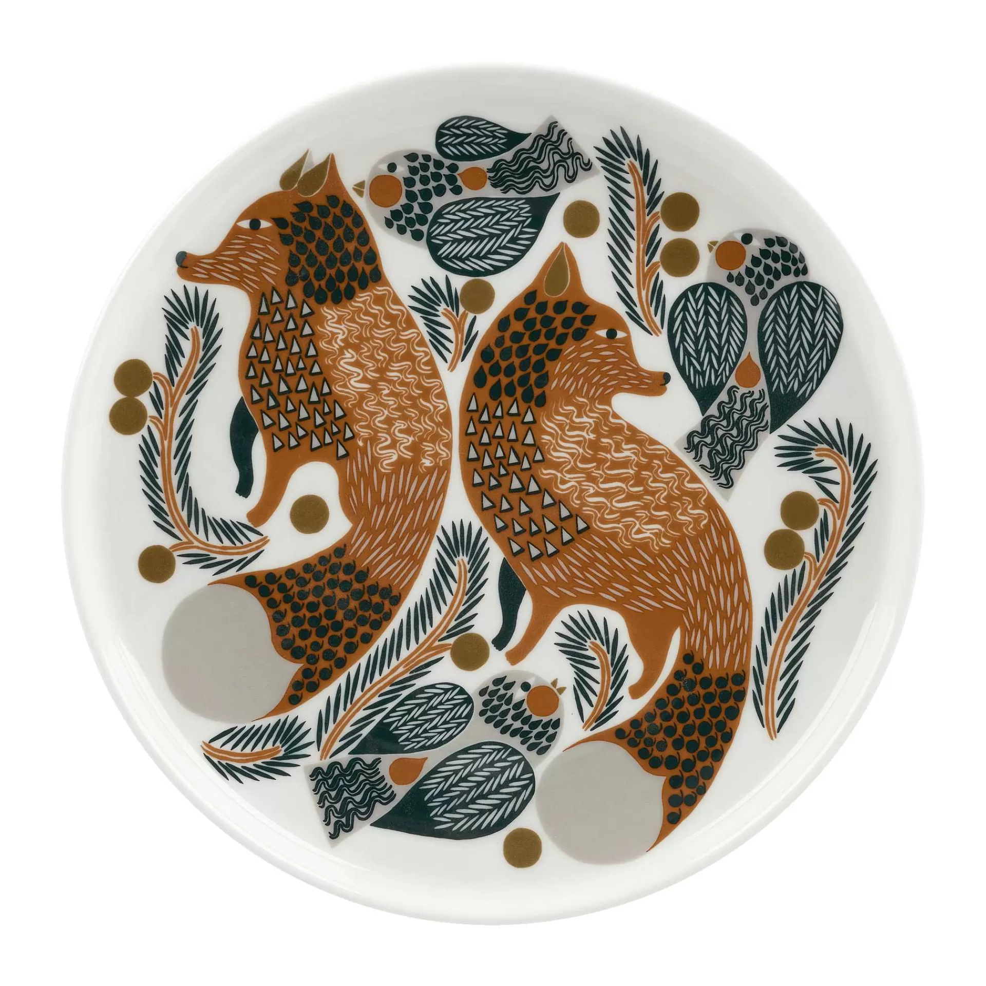 Marimekko Asjetter*Oiva Ketunmarja Tallerken O20 Cm