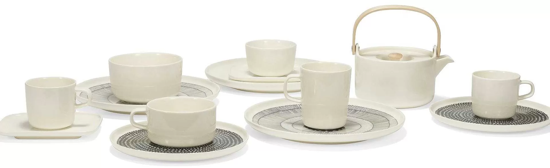 Marimekko Asjetter*Oiva Tallerken Hvit