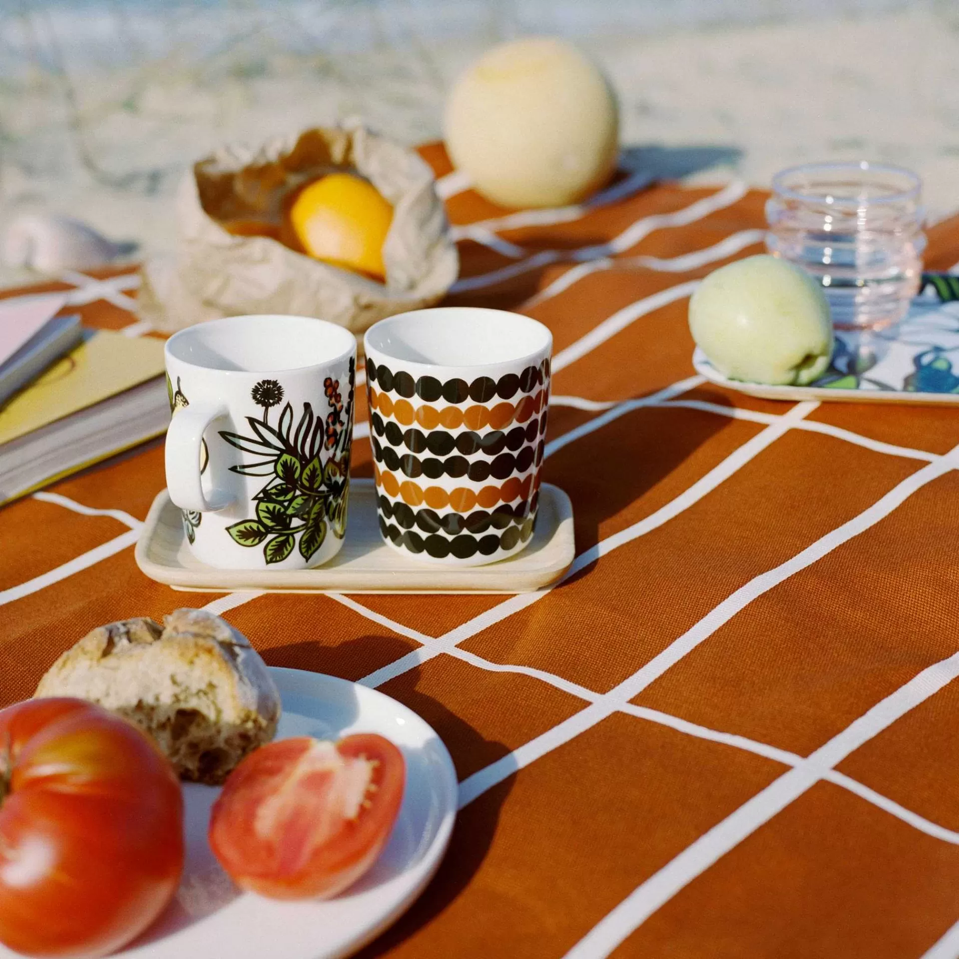 Marimekko Asjetter*Oiva Tallerken Hvit