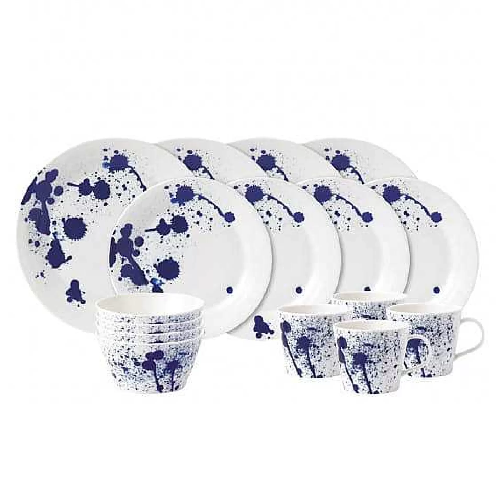 Royal Doulton Servise & Startsett*Pacific Tallerken 16 Deler