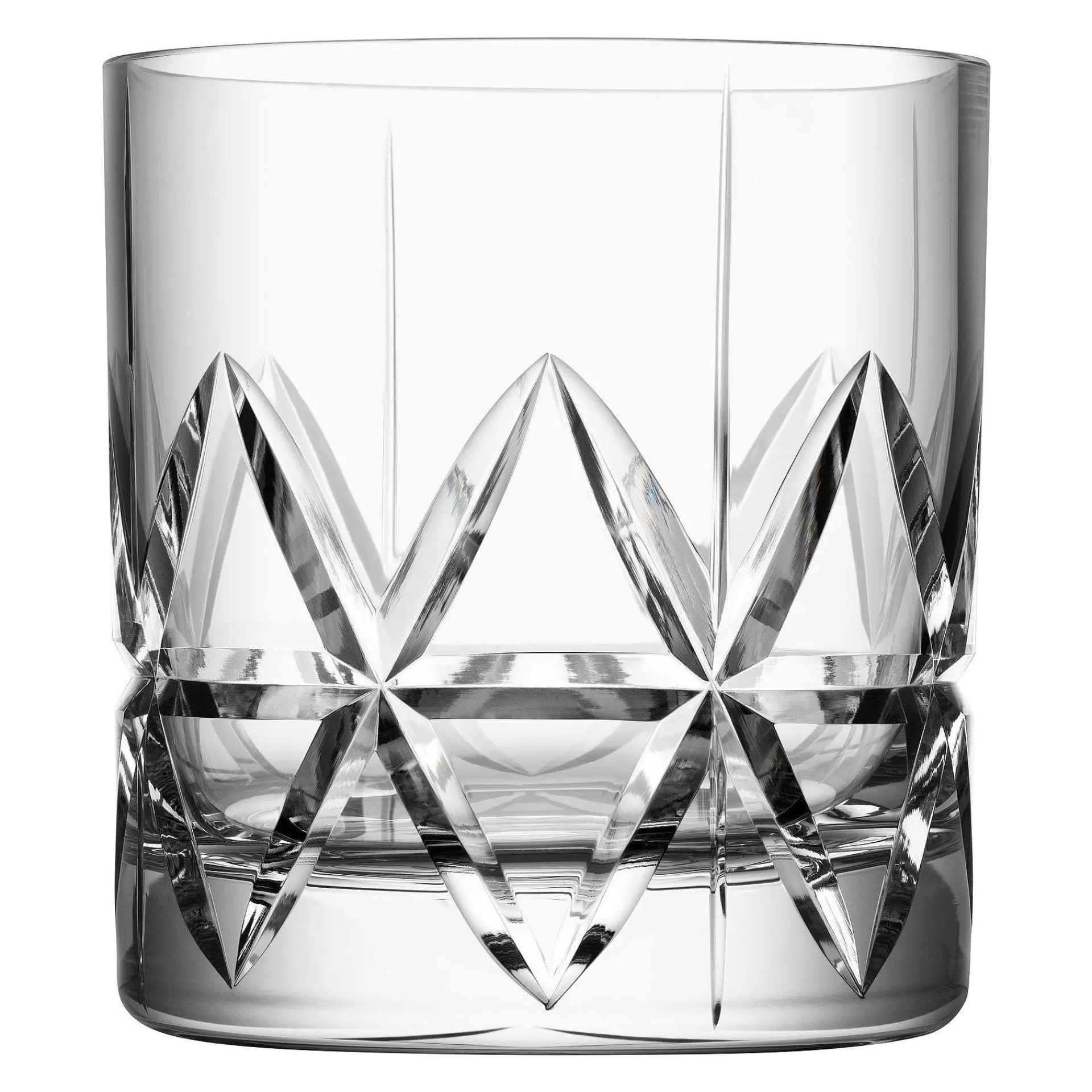 Orrefors Whiskyglass & Cognacglass*Peak Old Fashioned Glass 4-Stk.